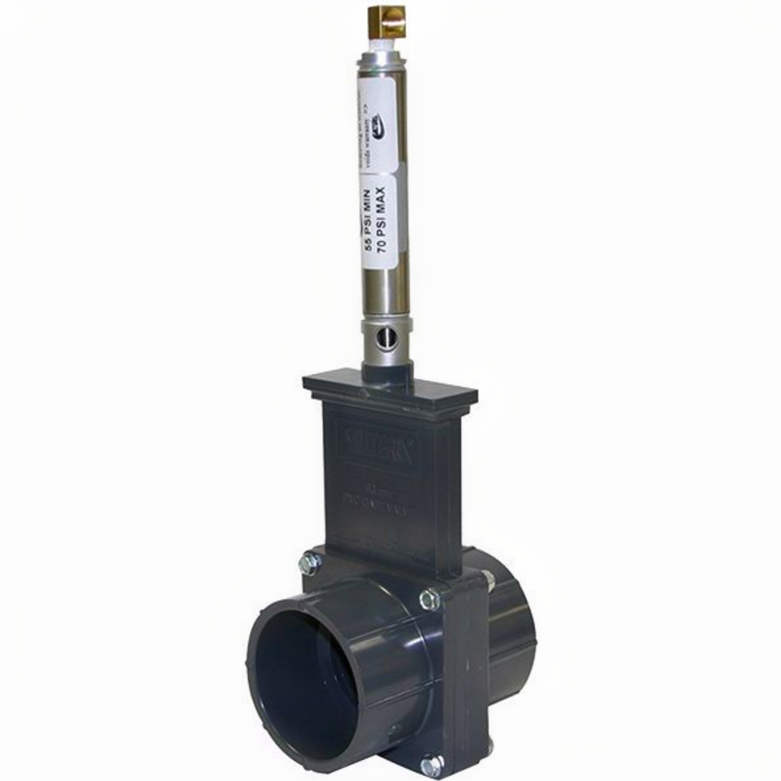 Valterra Pneumatische Schuifkraan 63mm - Betrouwbare Waterregulatie met Eenvoudige Installatie afbeelding