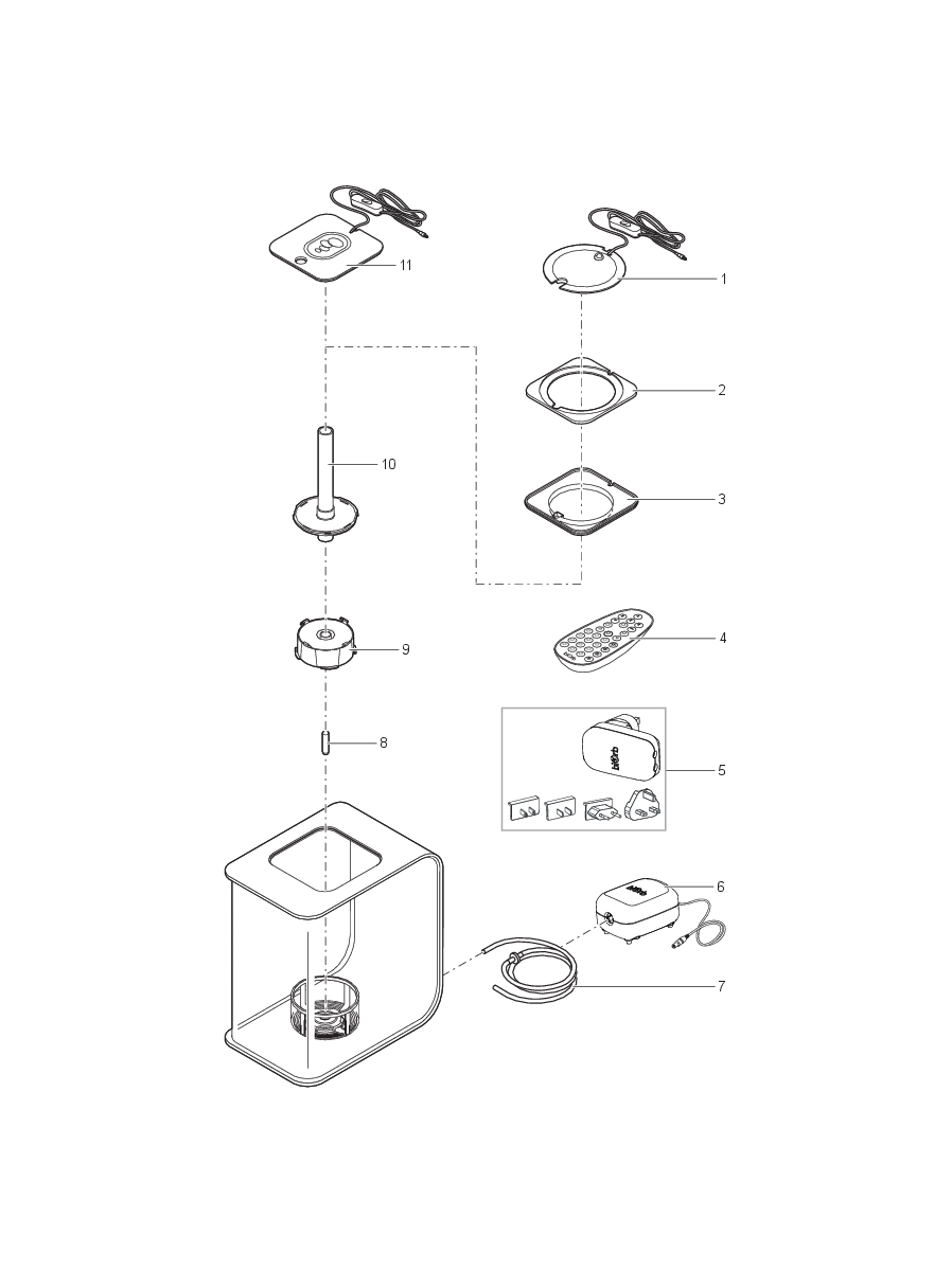 Oase biOrb Vervangende LED-Verlichting DC - Energiezuinig en Plug-and-Play Installatie afbeelding