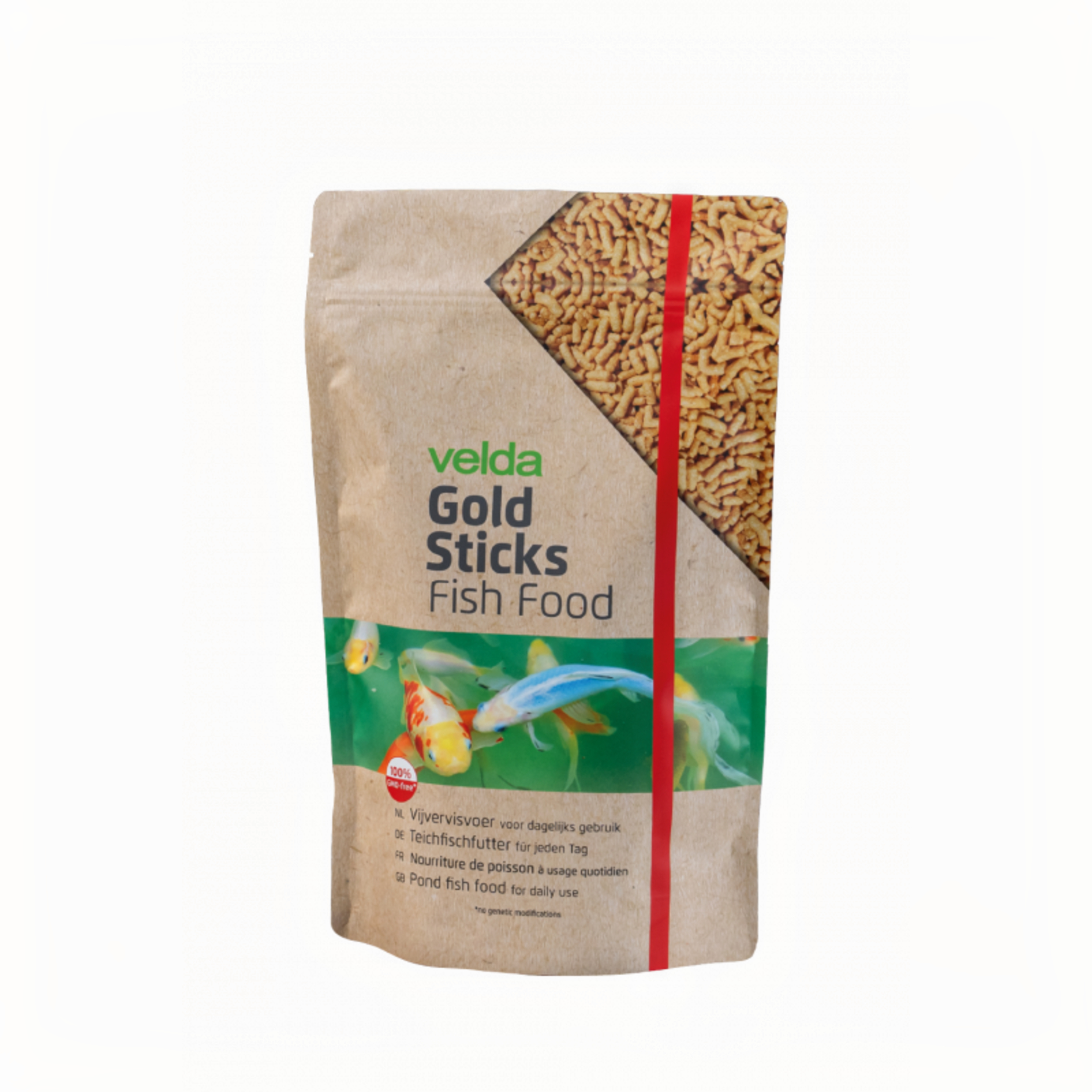 Velda Gold Sticks 1000 ml - 100% Plantaardige Vijvervisvoer Sticks voor Gezonde Vissen & Helder Water