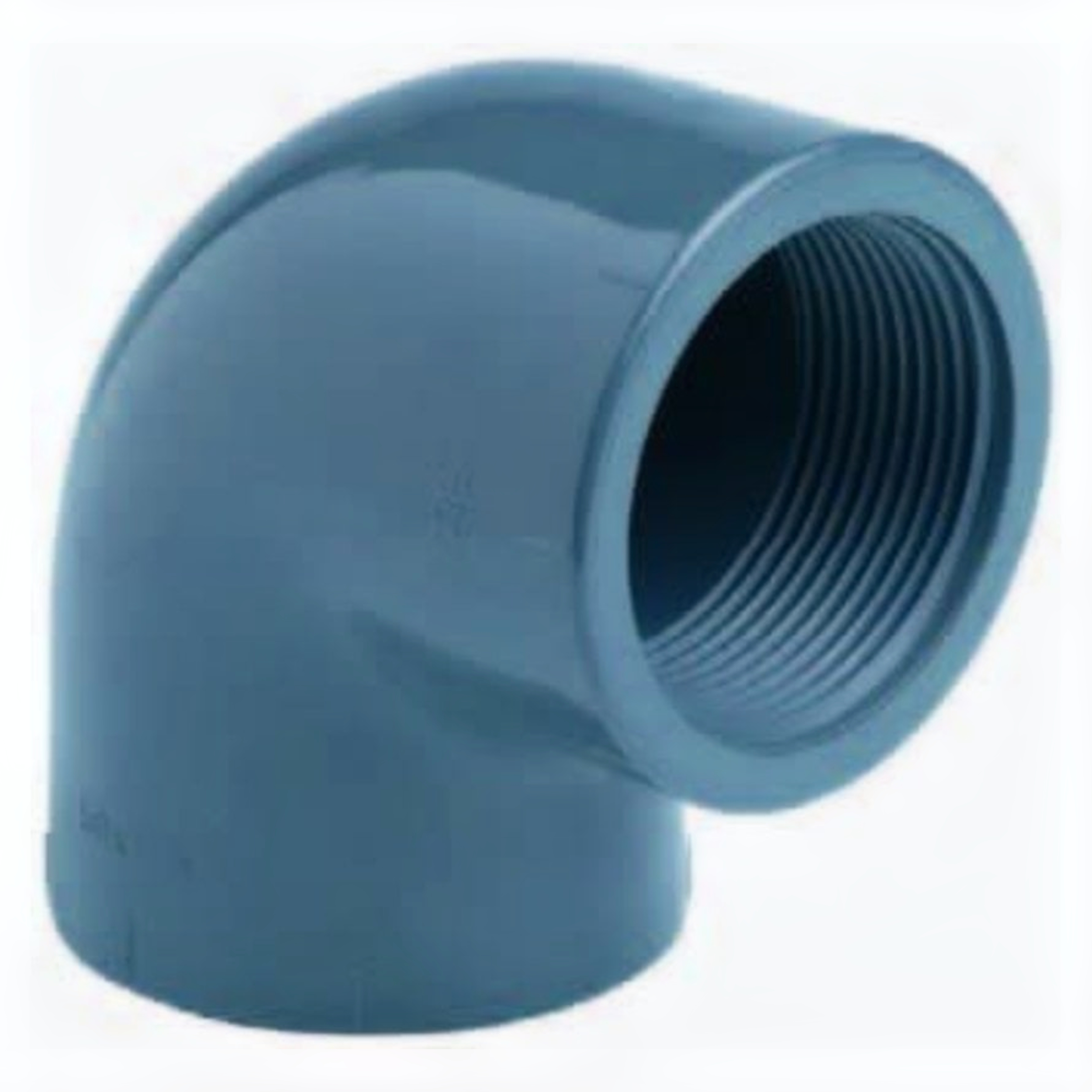 Knie 90° lijm x binnendraad 75mm x 2½&apos;&apos; afbeelding