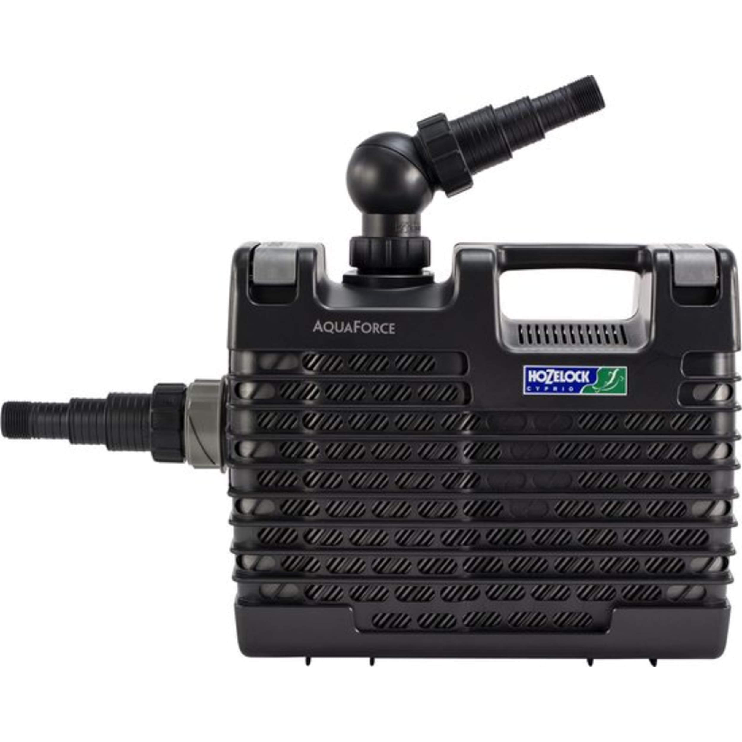 HoZelock AquaForce 8000 Filterpomp - 8000 L/u, Vuildeeltjes 2-10mm, 95W, 5jr Garantie afbeelding