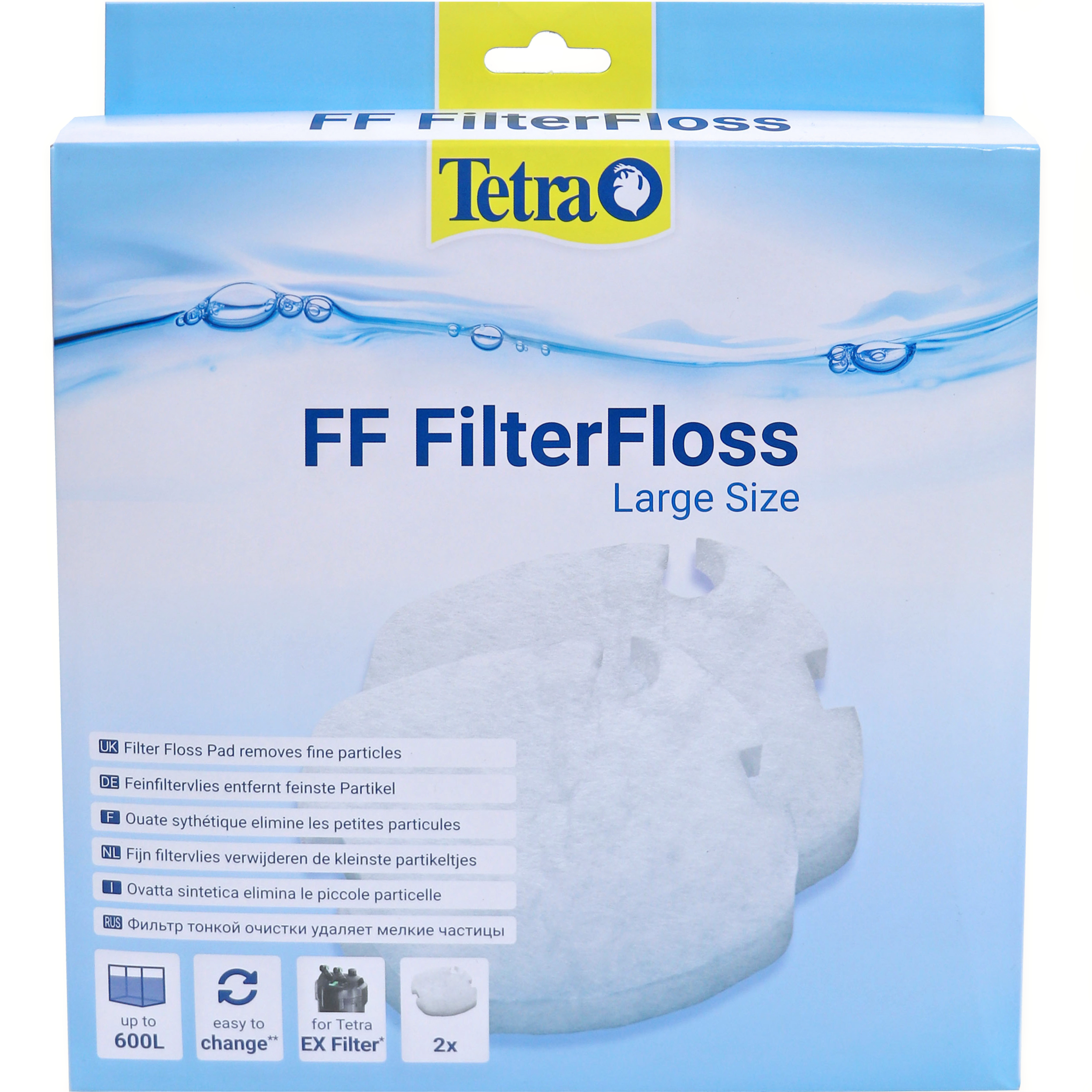 Tetra Tec Ex Ff Filtervlies - Filtermateriaal - 2 stuks 1200