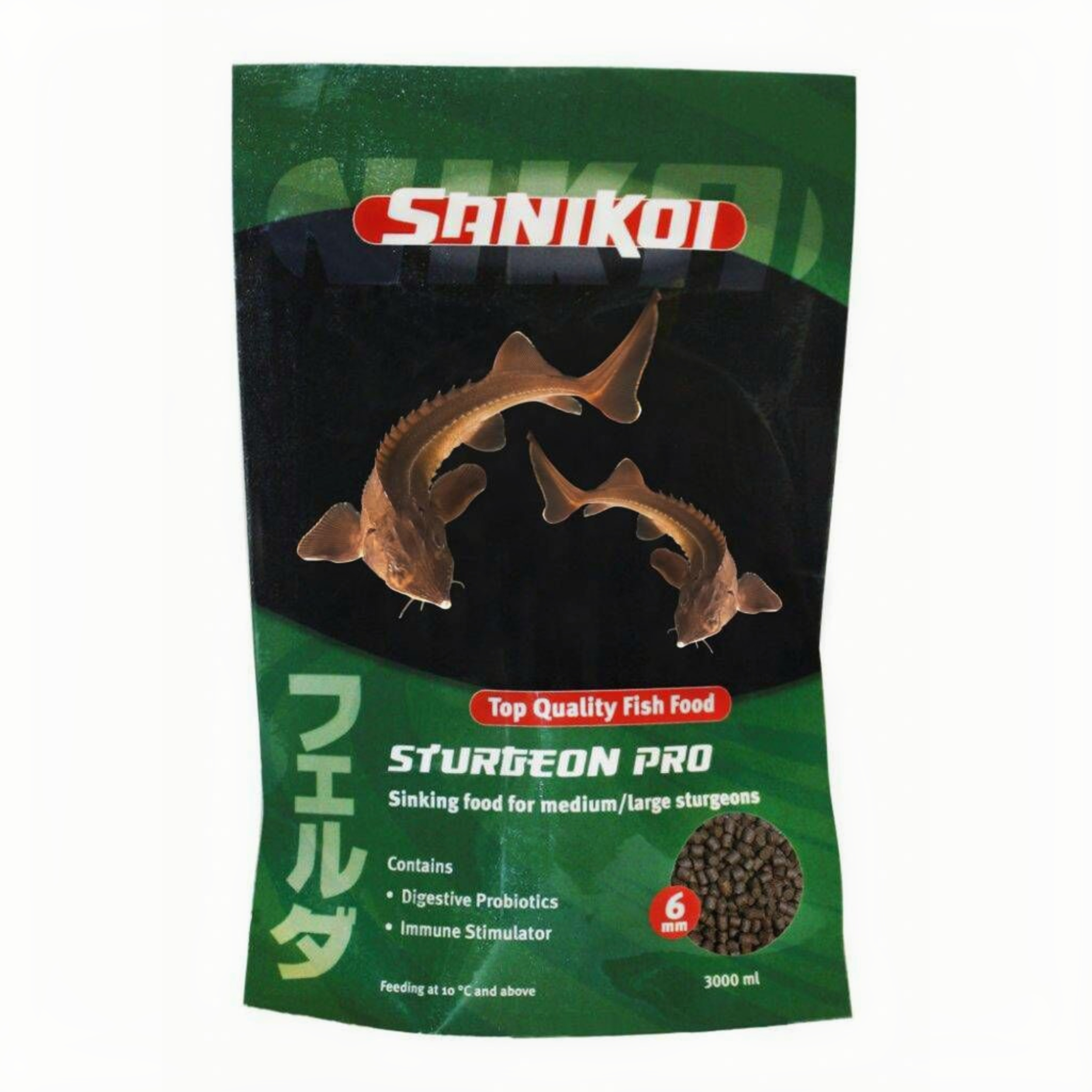 Sanikoi Sturgeon Pro green 6 mm 3 liter