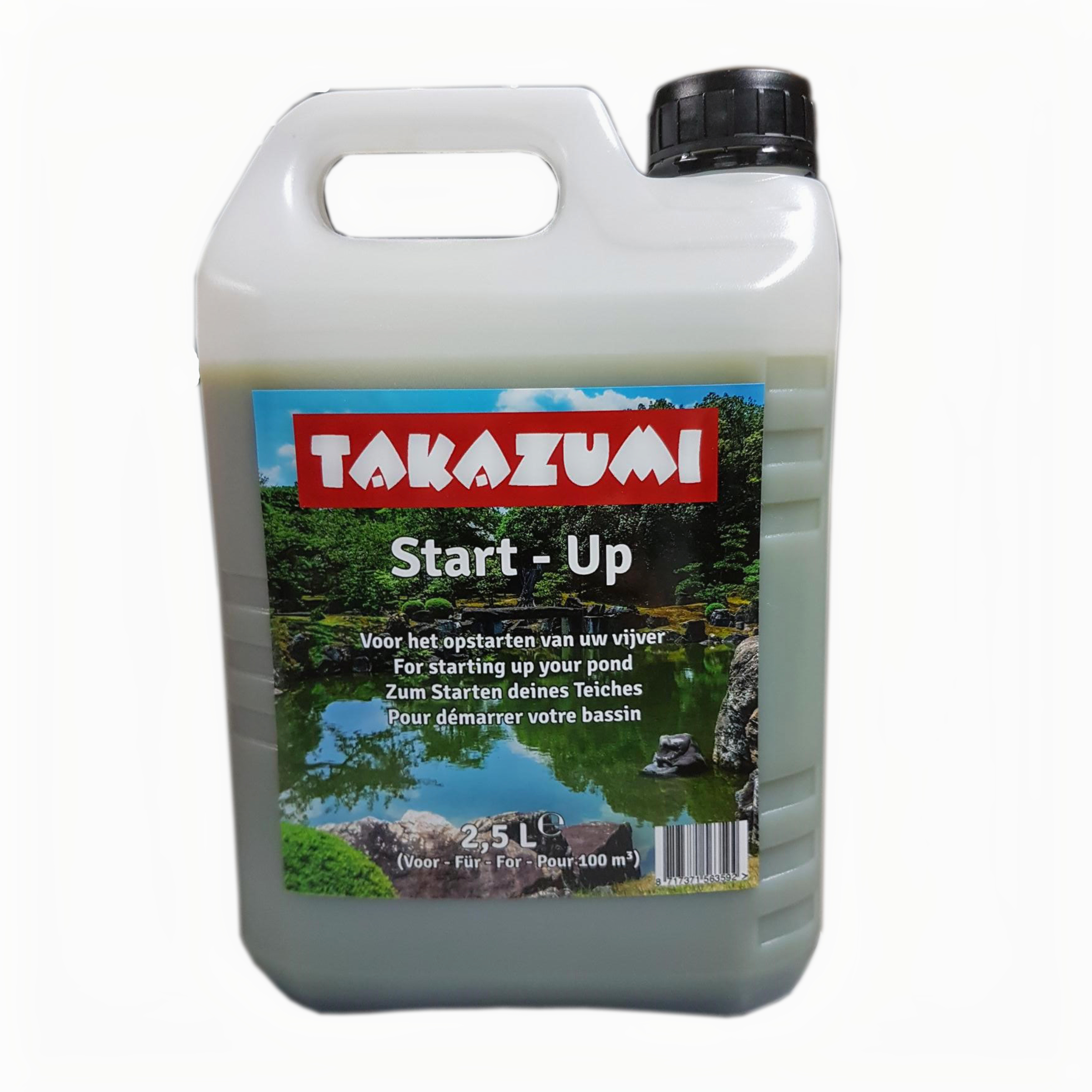 Takazumi Start Up 10L - Kickstart uw Vijver voor Heldere & Gezonde Waterkwaliteit afbeelding