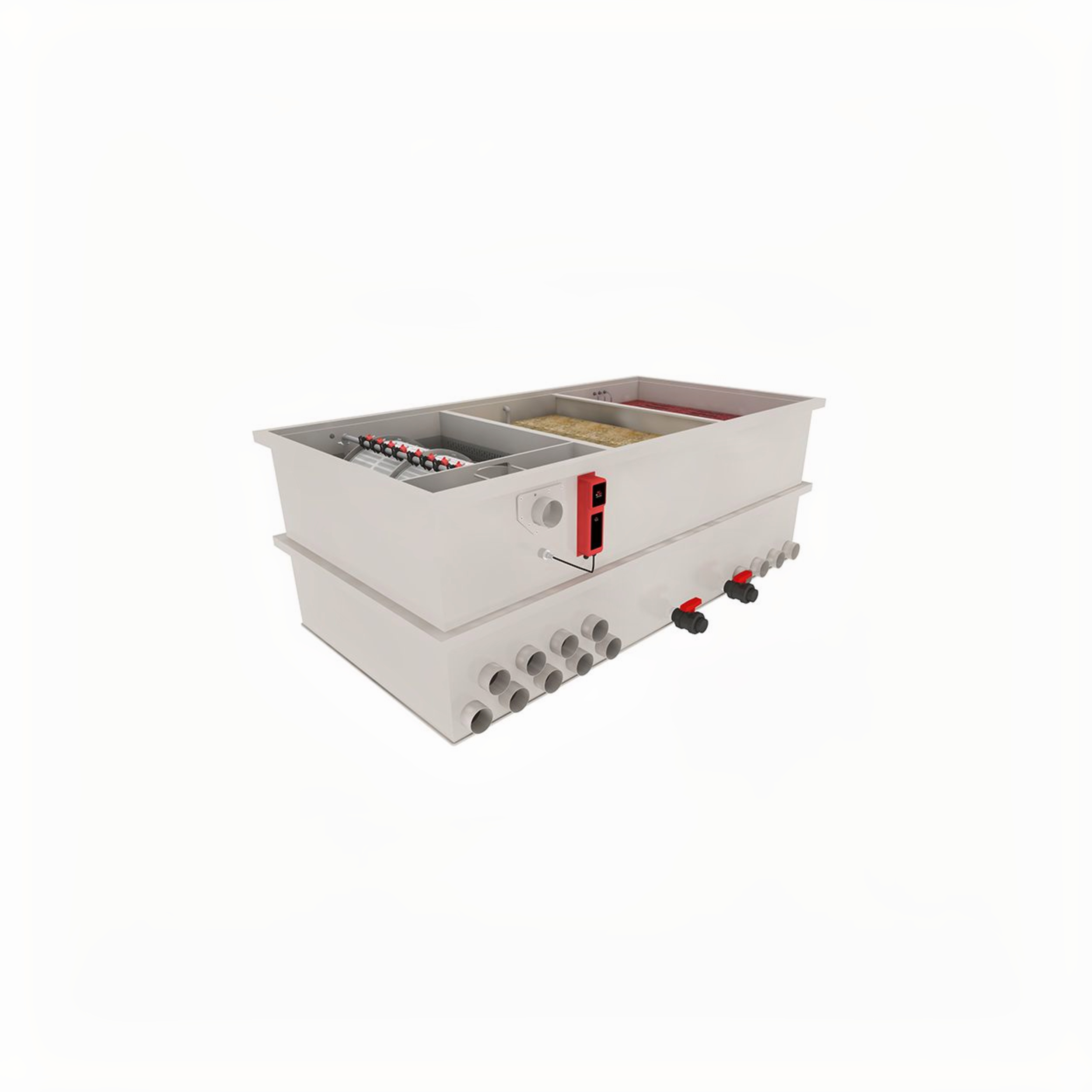 Trommelfilter - BASIC Combi 80/100 XXL - niet gevuld - Pomp Lade, Meubels