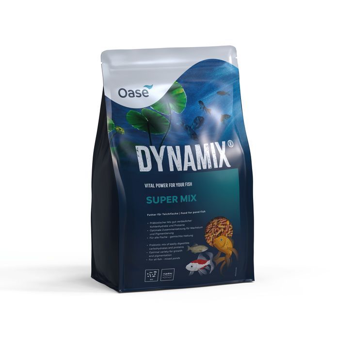 Oase DYNAMIX Super Mix 4L - Volledig Vijvervoer voor Gezonde Groei & Intense Kleur afbeelding