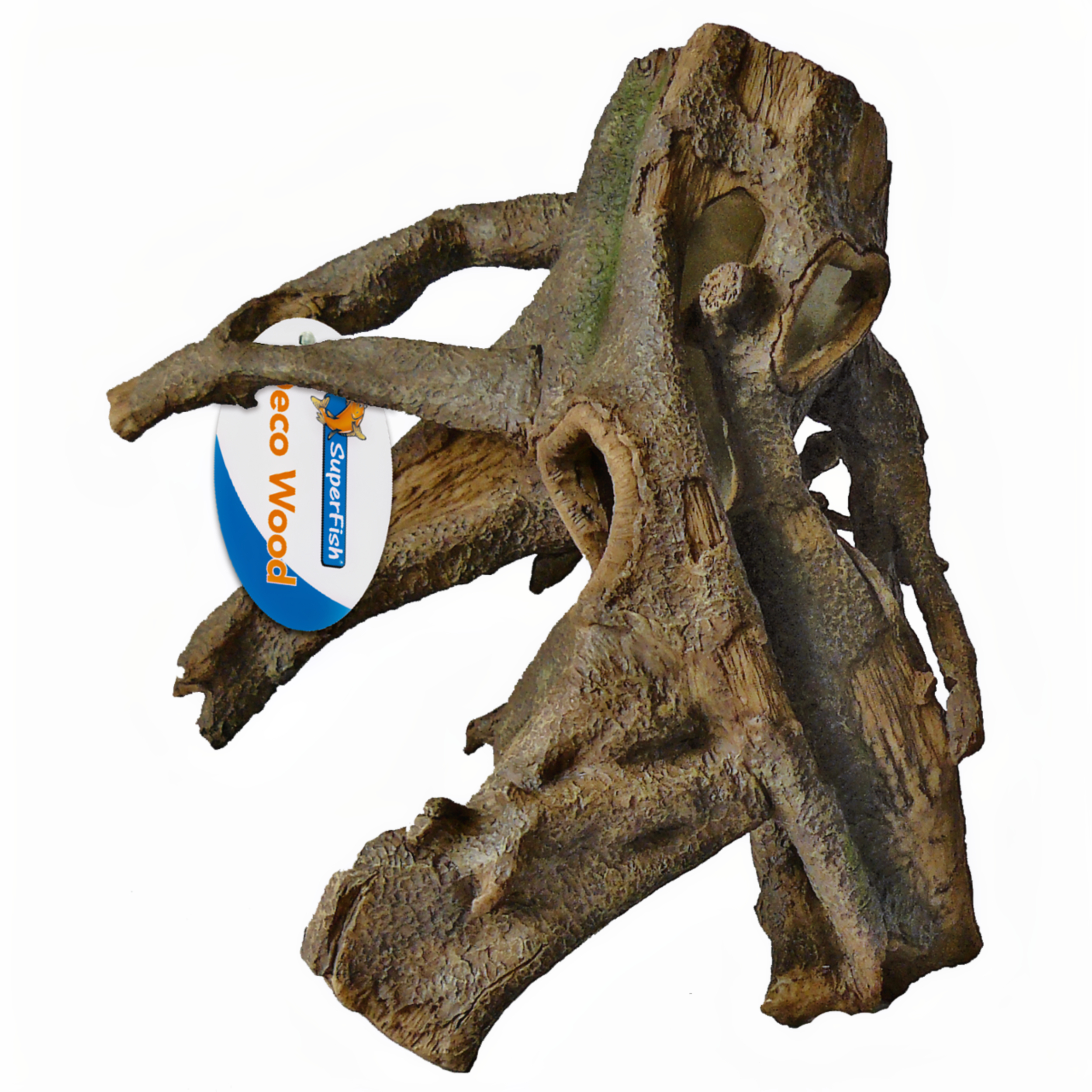 Superfish Staande Wortel L - Realistisch Drijfhout voor Aquarium, Veilig Kunstharssysteem afbeelding