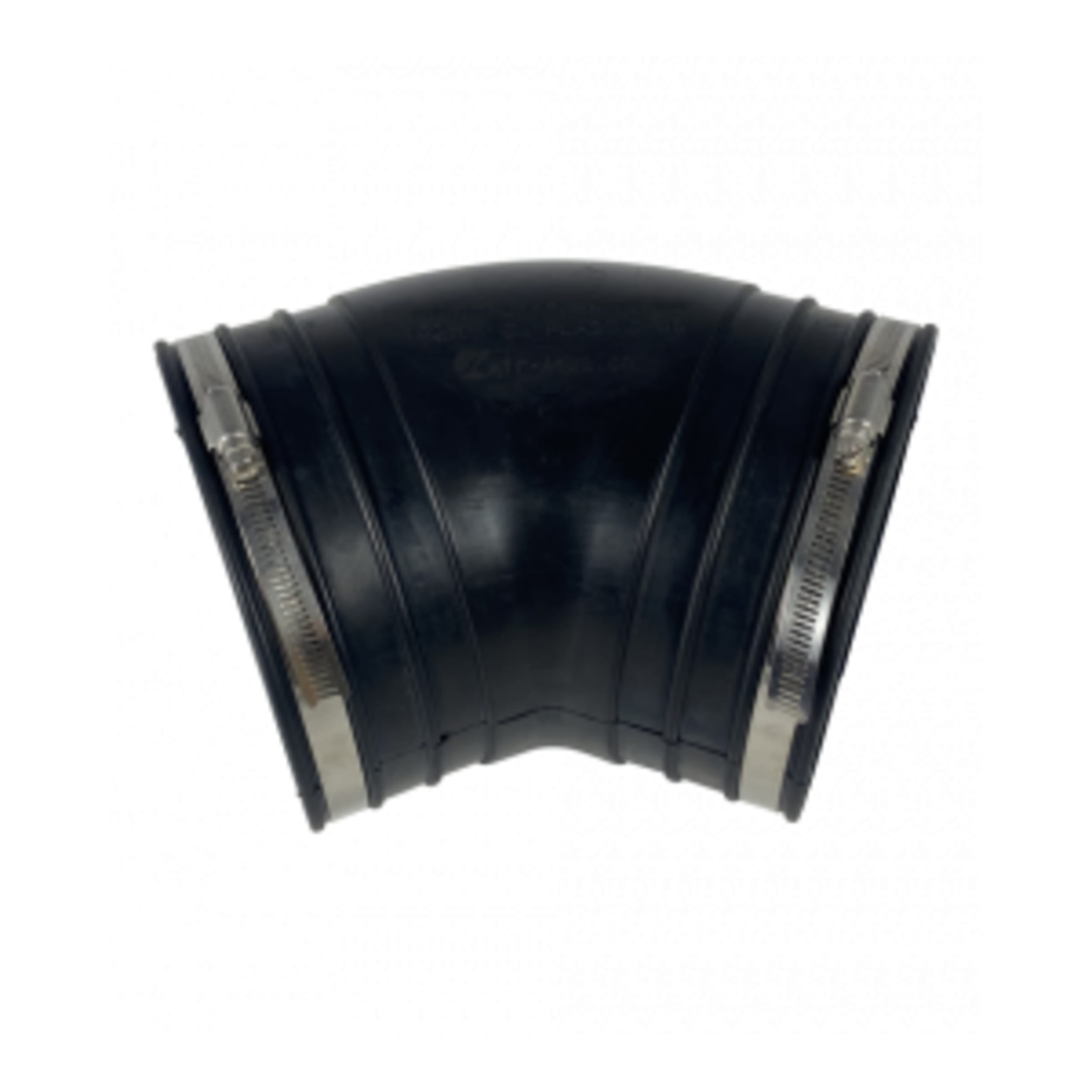 Air Aqua Flexible Rubber Pond Elbow 45° - 160mm, Easy to Install, Durable Material afbeelding