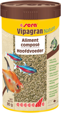 Sera Vipagran Nature Visvoer - Gezond & Vitaminerijk voor Middelste Waterzone - 500g afbeelding
