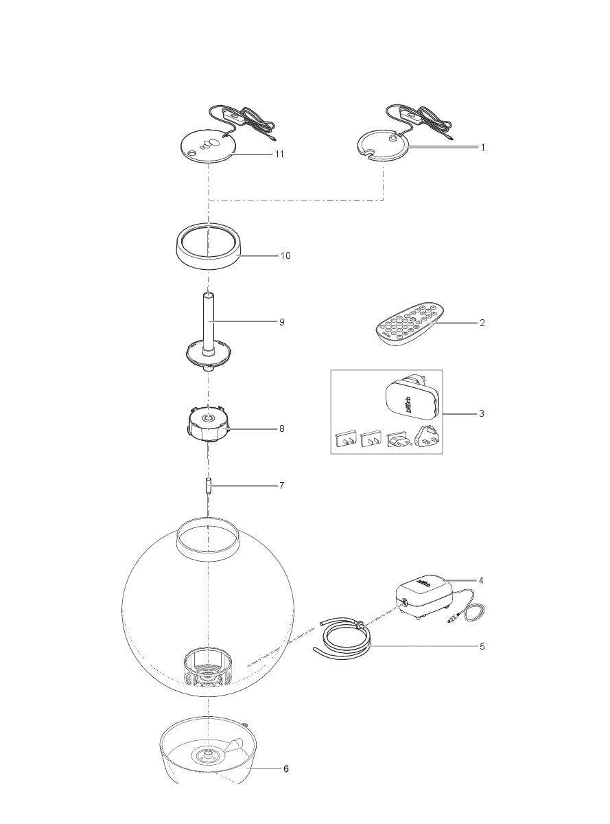 Oase biOrb 60 LED Aquariumverlichting Wit - Energiezuinige Lange Levensduur Lamp afbeelding