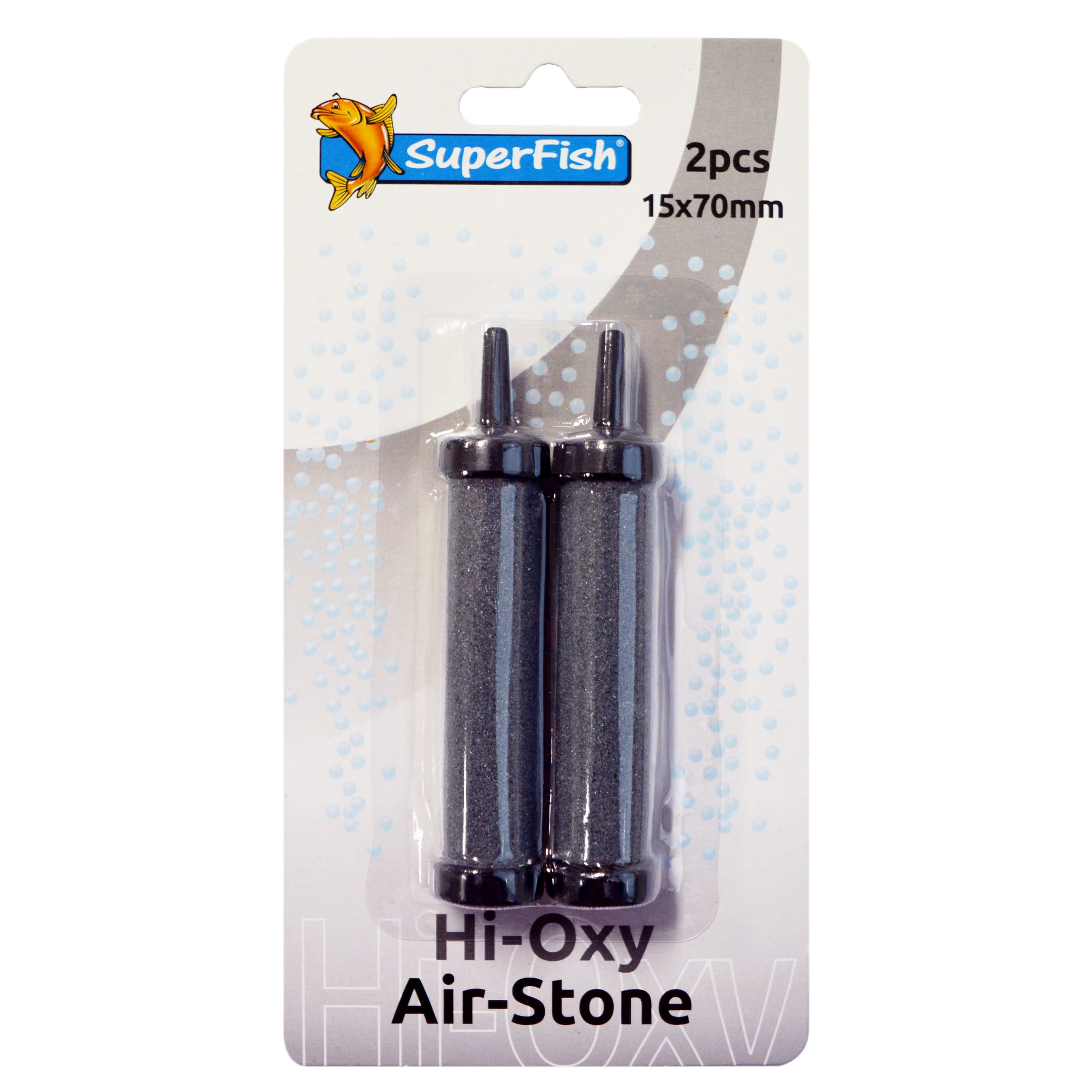 Superfish Hi Oxy Airstone - 7x1,5cm Luchtstenen voor Vijvers, Blisterverpakking 2 Stuks afbeelding