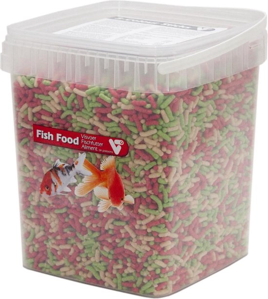 Fish Food 3-Colour Sticks - 5 Liter afbeelding