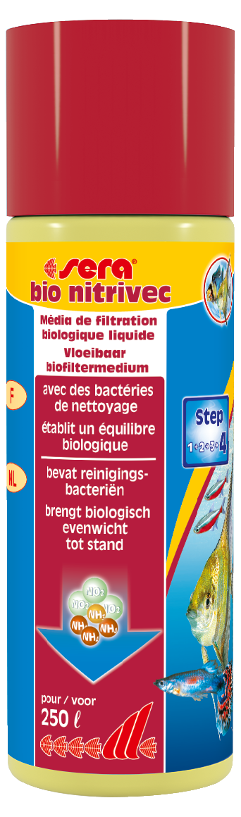 Sera bio nitrivec 100ml - Vloeibaar Filtermedium voor Heldere Aquarium Waterkwaliteit afbeelding