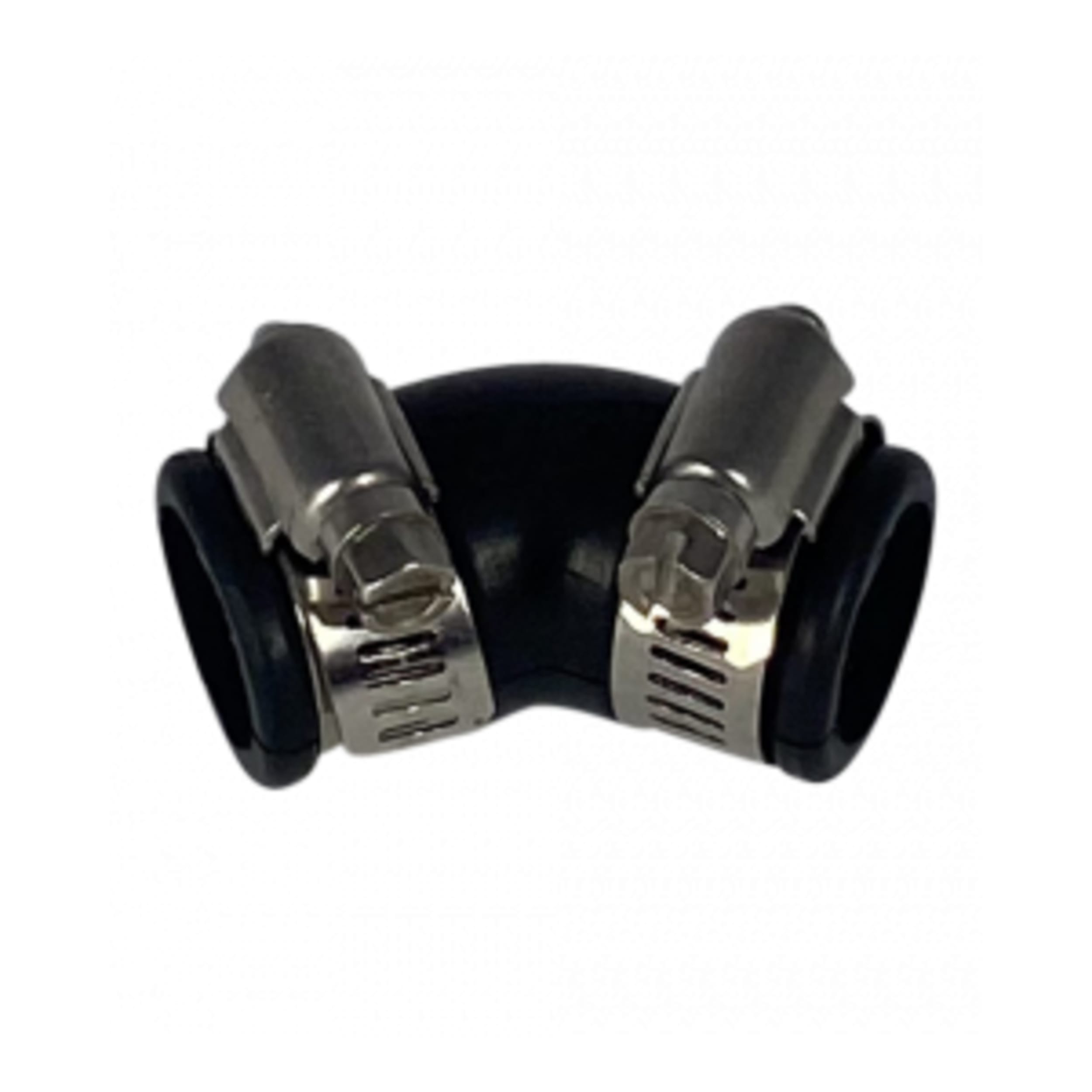 Air Aqua Flexibele Rubber Bocht 45° - Duurzame 25mm Vijververbinding Weerbestendig afbeelding