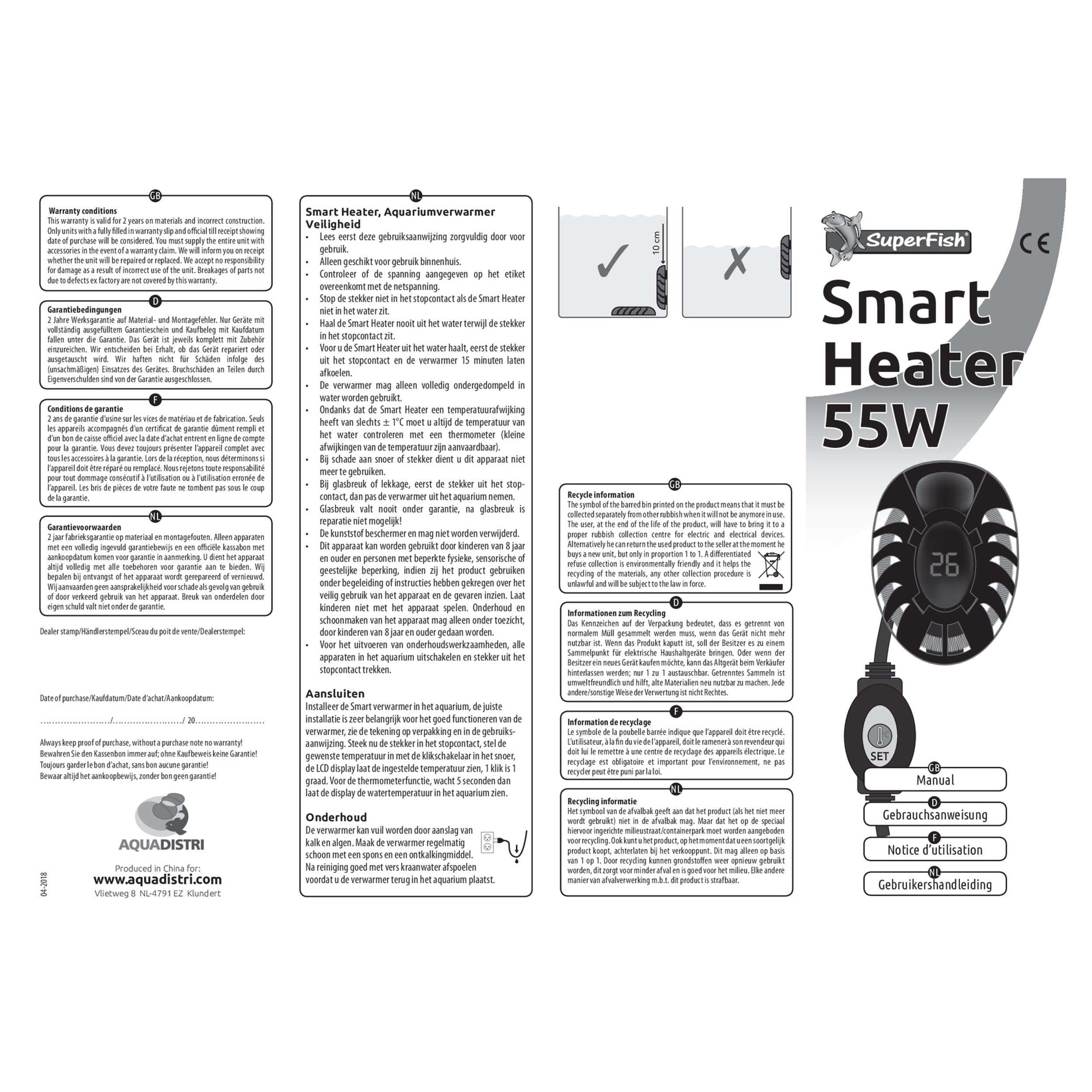 Superfish - Digital Smart Heater