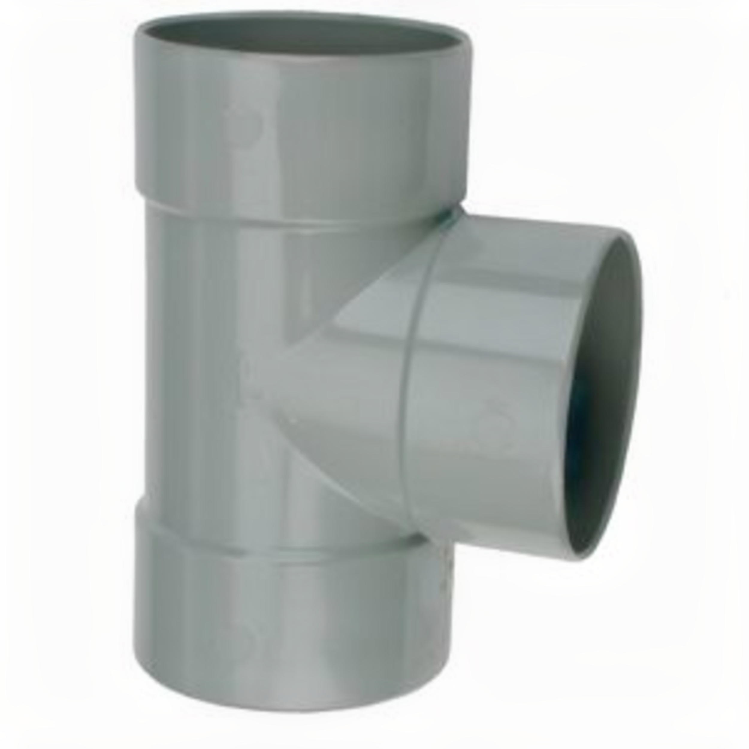 Wavin PVC T-Stuk 88° 75mm - Duurzaam 3x Mof Riolering Verbinding - Onderhoudsvriendelijk afbeelding