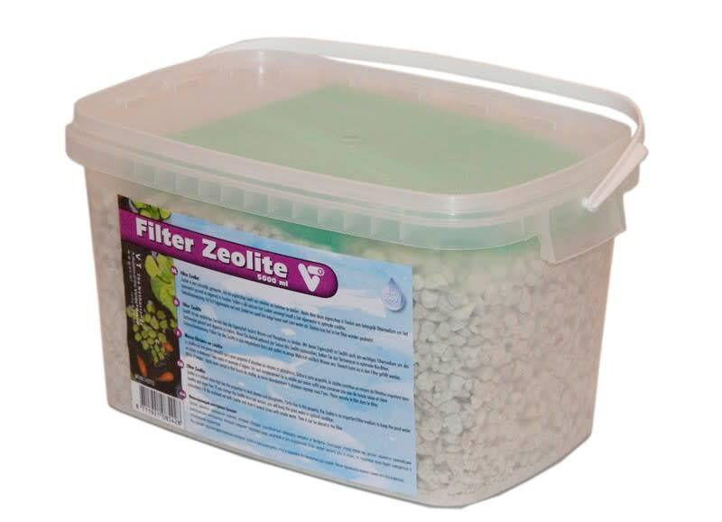VT Zeoliet Filtermateriaal voor Vijver - Heldere Waterkwaliteit - Geschikt tot 3000L - 5000 ml afbeelding