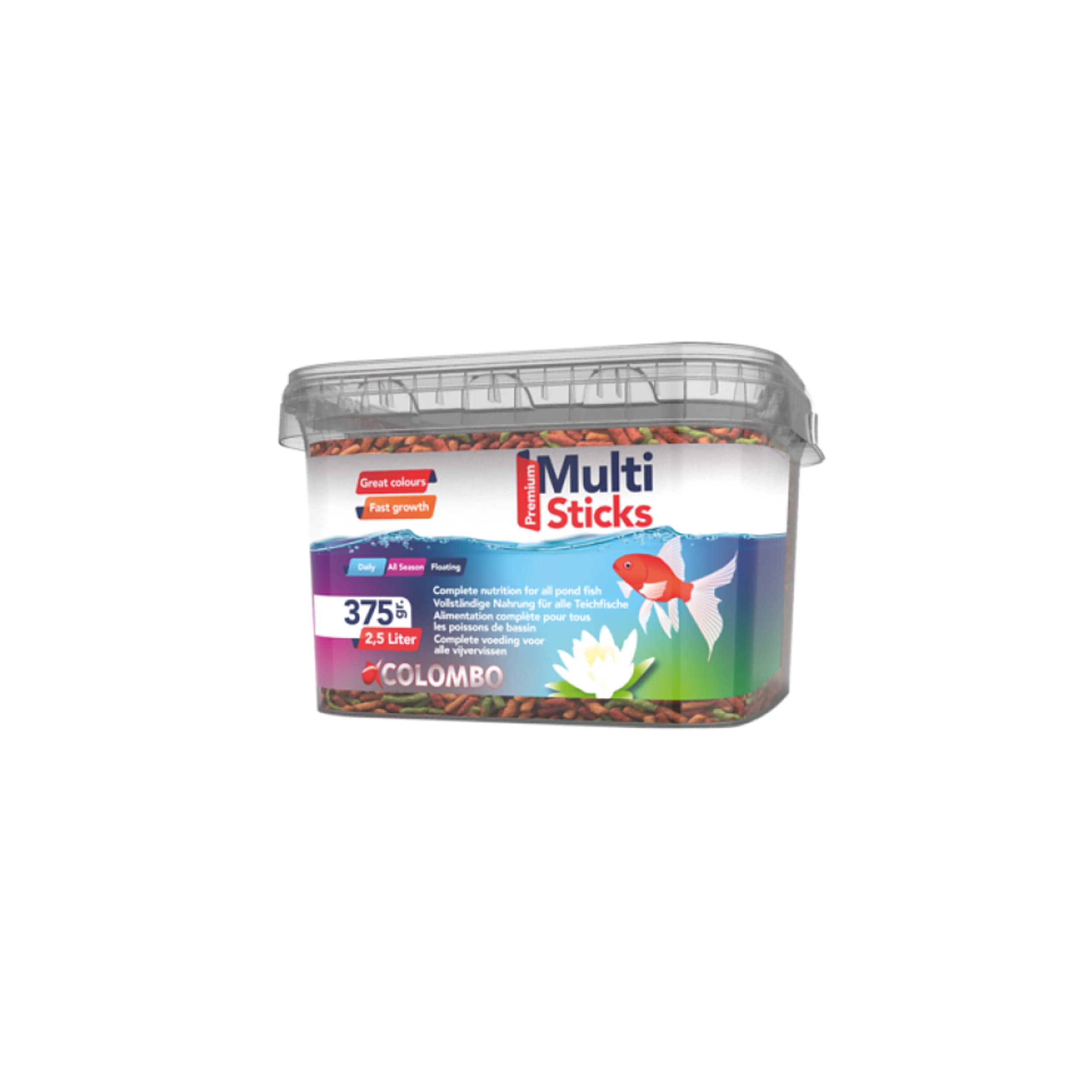 Colombo Multi Sticks 2,5L - Compleet Vijvervoer met 25% Eiwit & Kleurversterkers afbeelding