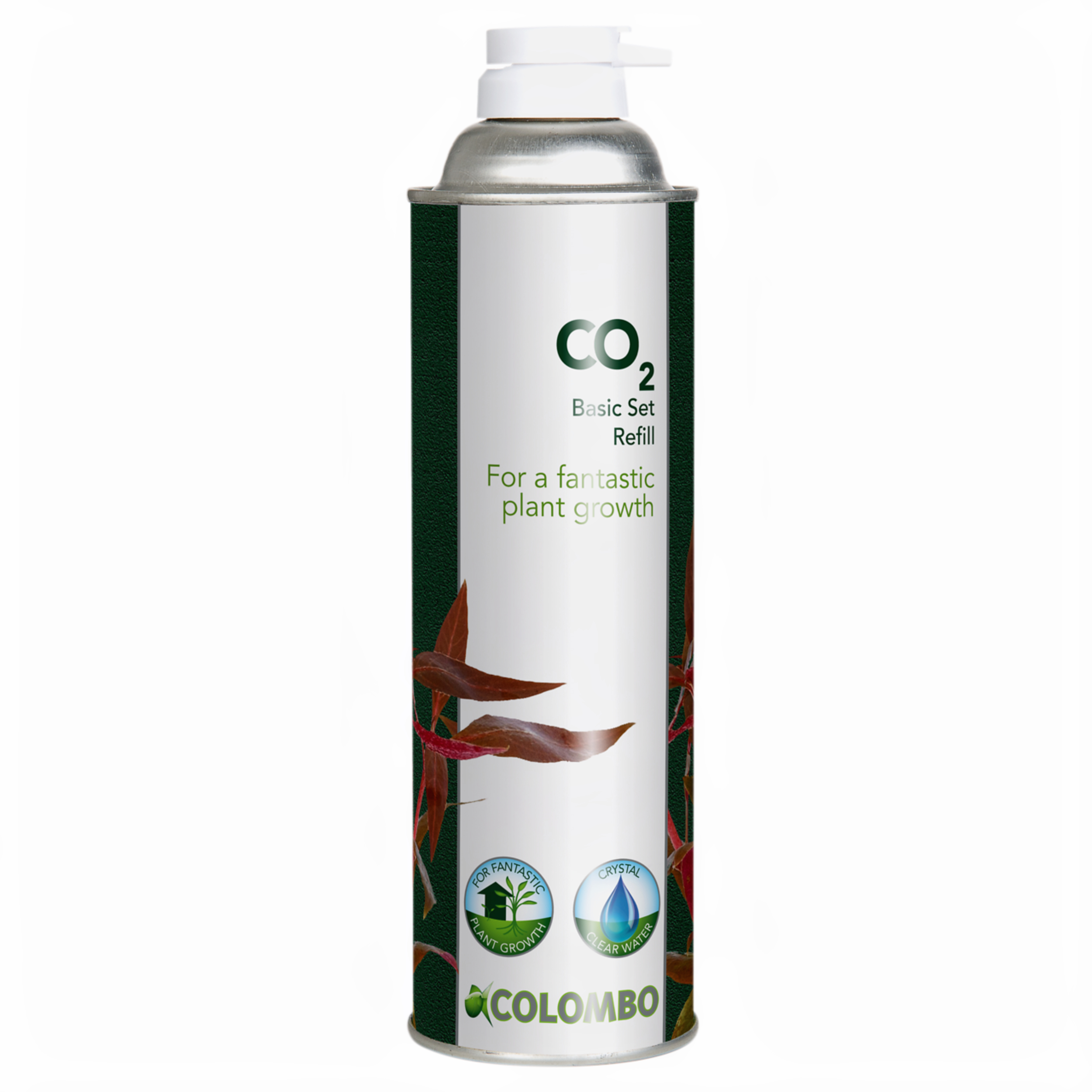 Colombo CO2 Basic Refill 12g - Groeibooster voor Aquariumplanten, Geschikt voor Klein/Middelgroot Aquarium afbeelding