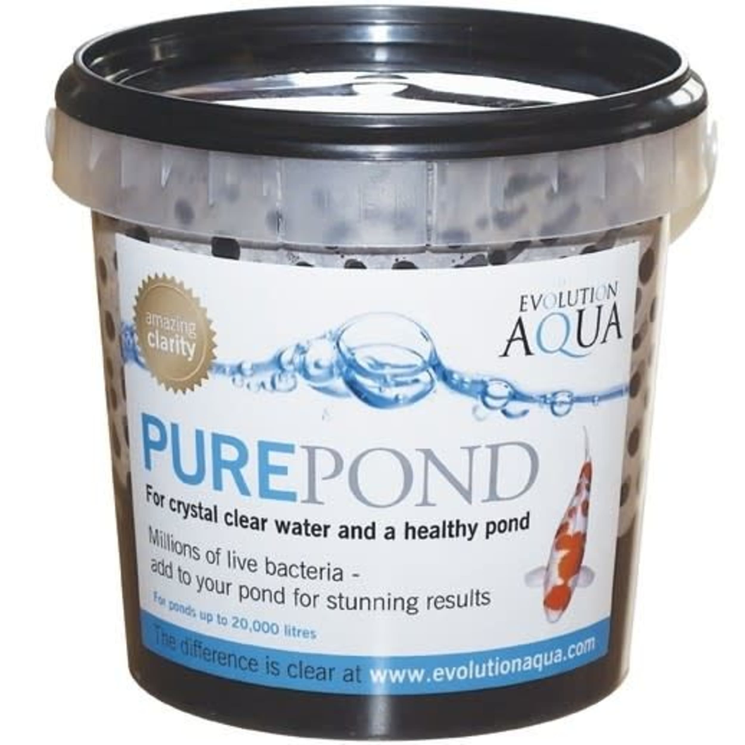 Evolution Aqua Pure Pond 500ml - Biologisch afbreekbare Bacterieballen voor een Gezonde Heldere Vijver afbeelding