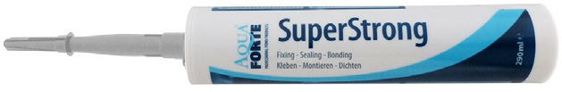 Aquaforte Superstrong MS Polymeer Kit 290ml - Reukloze, Grijze Lijm met Duurzame Hechting afbeelding