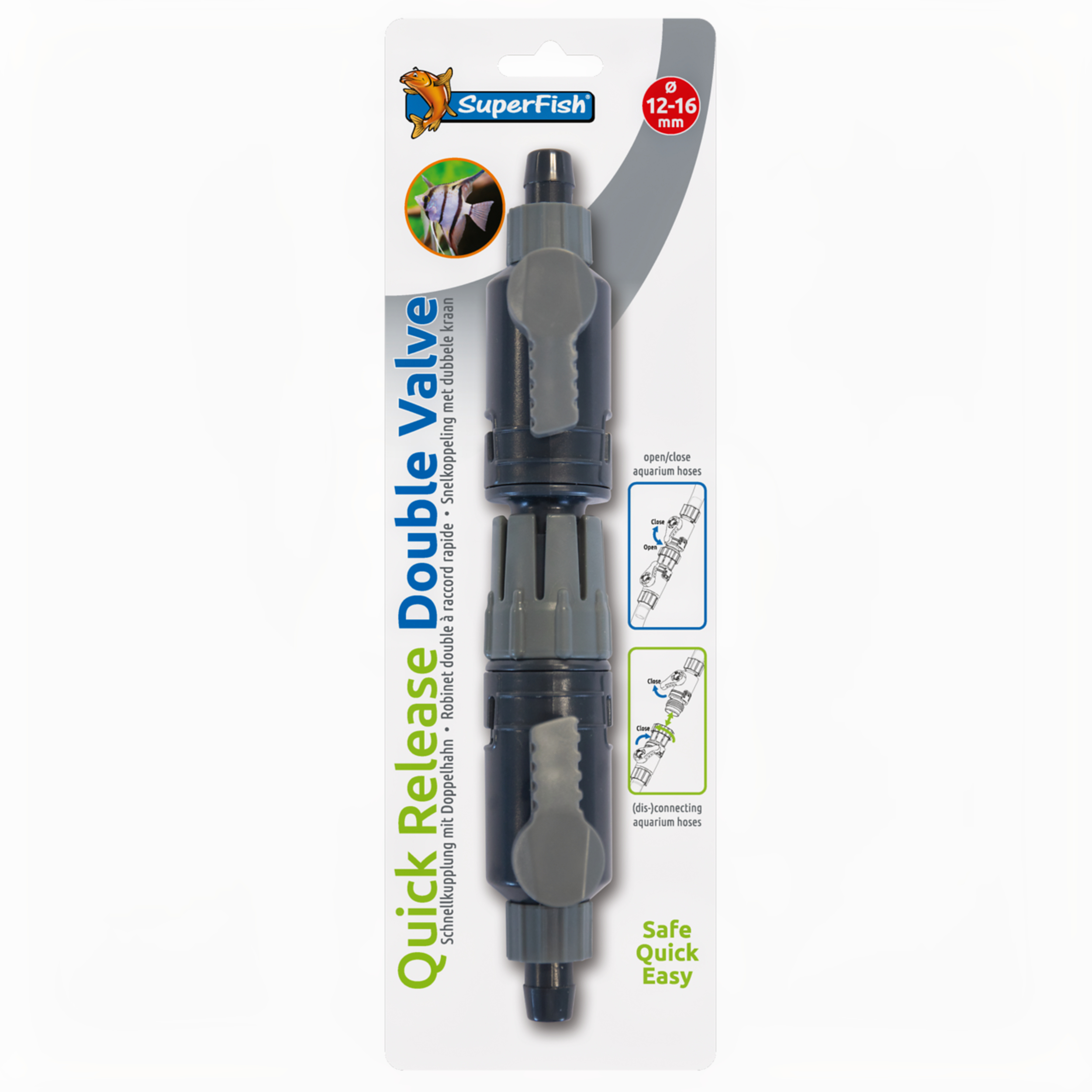 Superfish - Dubbele Kraan Snelkoppeling