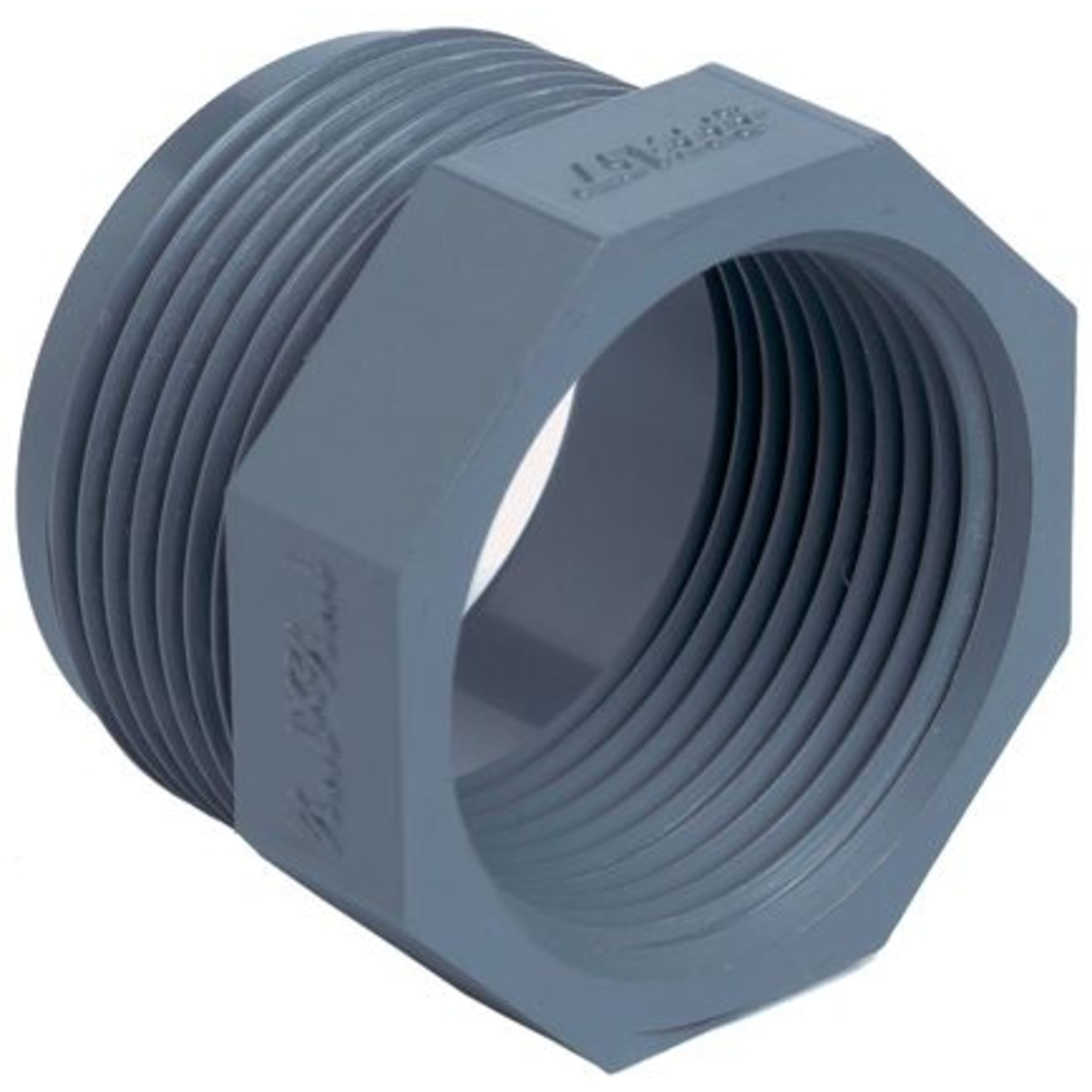 Aquaforte Verloopring ¾ x ½ inch - Robuust DRUK PVC Binnendraad Buitendraad voor Vijver-systemen afbeelding