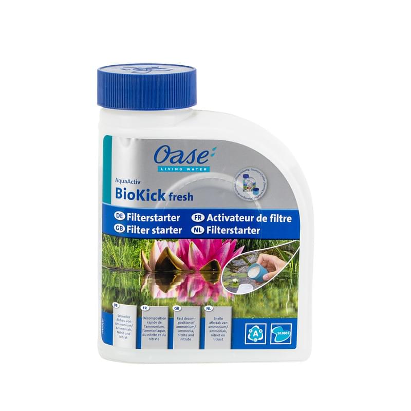 Oase AquaActiv BioKick Fresh 500ml - Effectieve Waterbehandeling voor Heldere, Gezonde Vijvers afbeelding