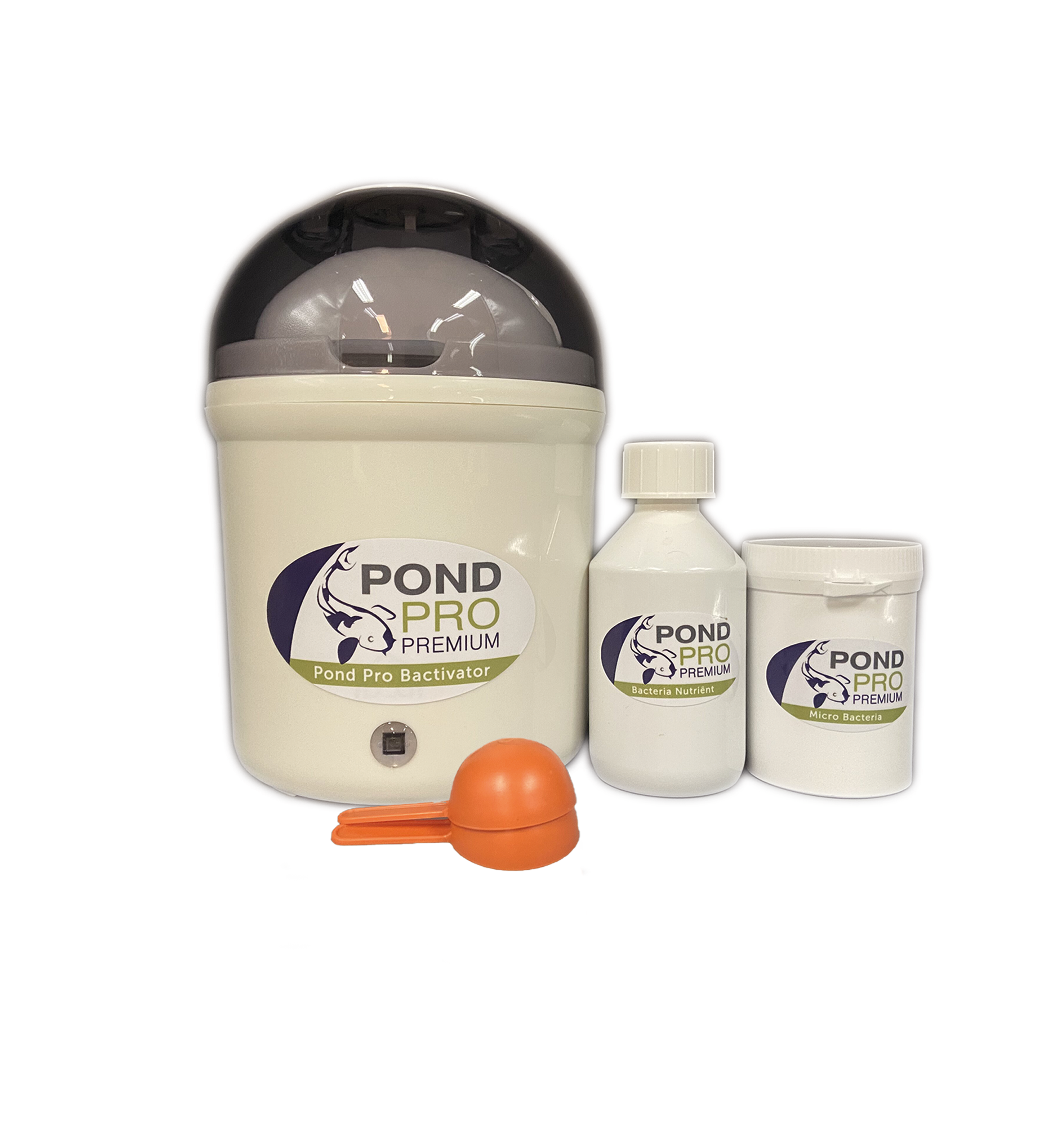 Pond Pro Premium Starterset: Bactivator, Nutriënt & Micro Bacteria - Voor Helder & Gezond Vijverwater afbeelding