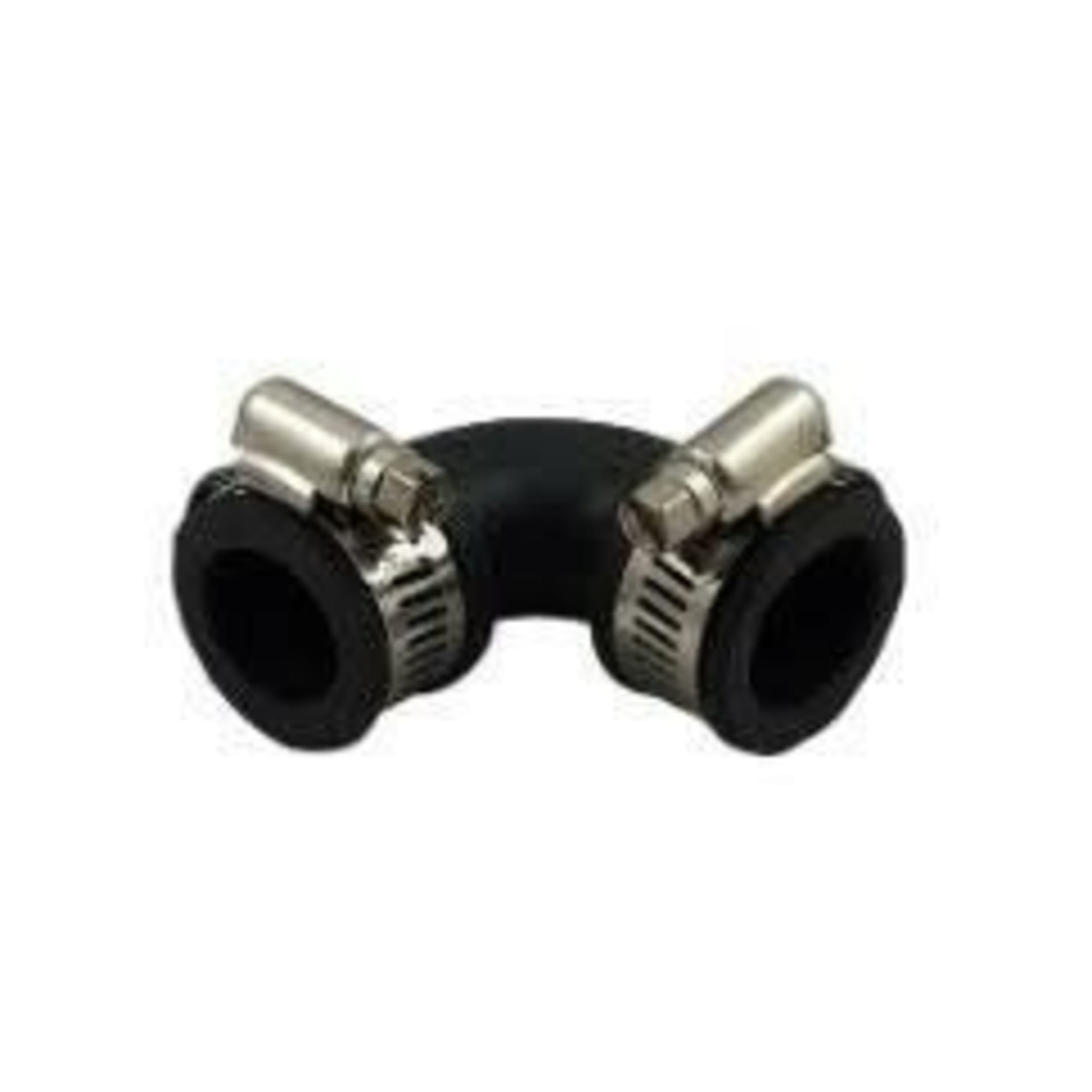 Air Aqua Flexibele Rubber Vijverbocht 90° 20mm - Robuuste Installatie, Weerbestendig & Universele Pasvorm afbeelding