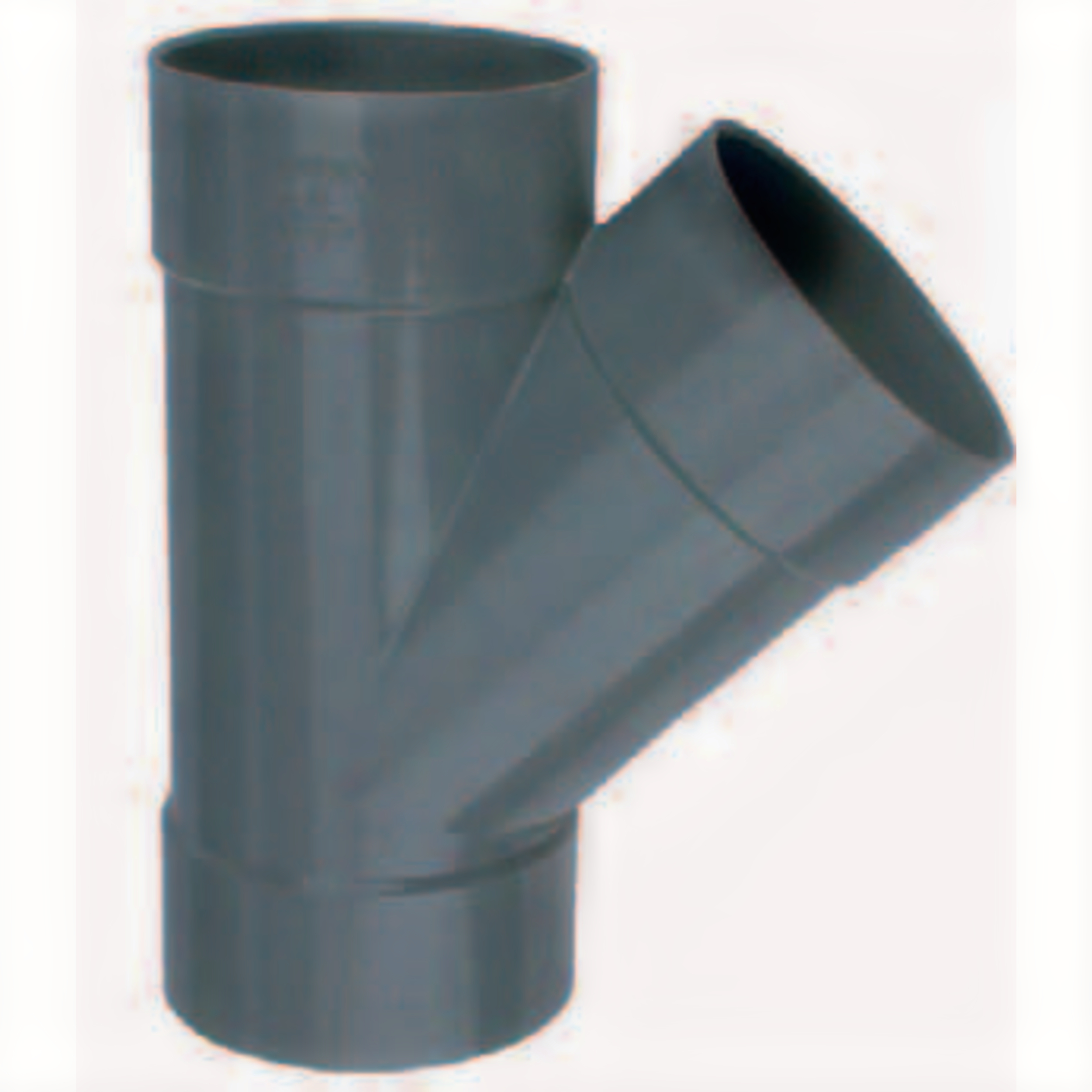 Wavin PVC T-Stuk 45° 90mm - Weerbestendig & Duurzaam voor Vijver en Leidinginstallatie afbeelding