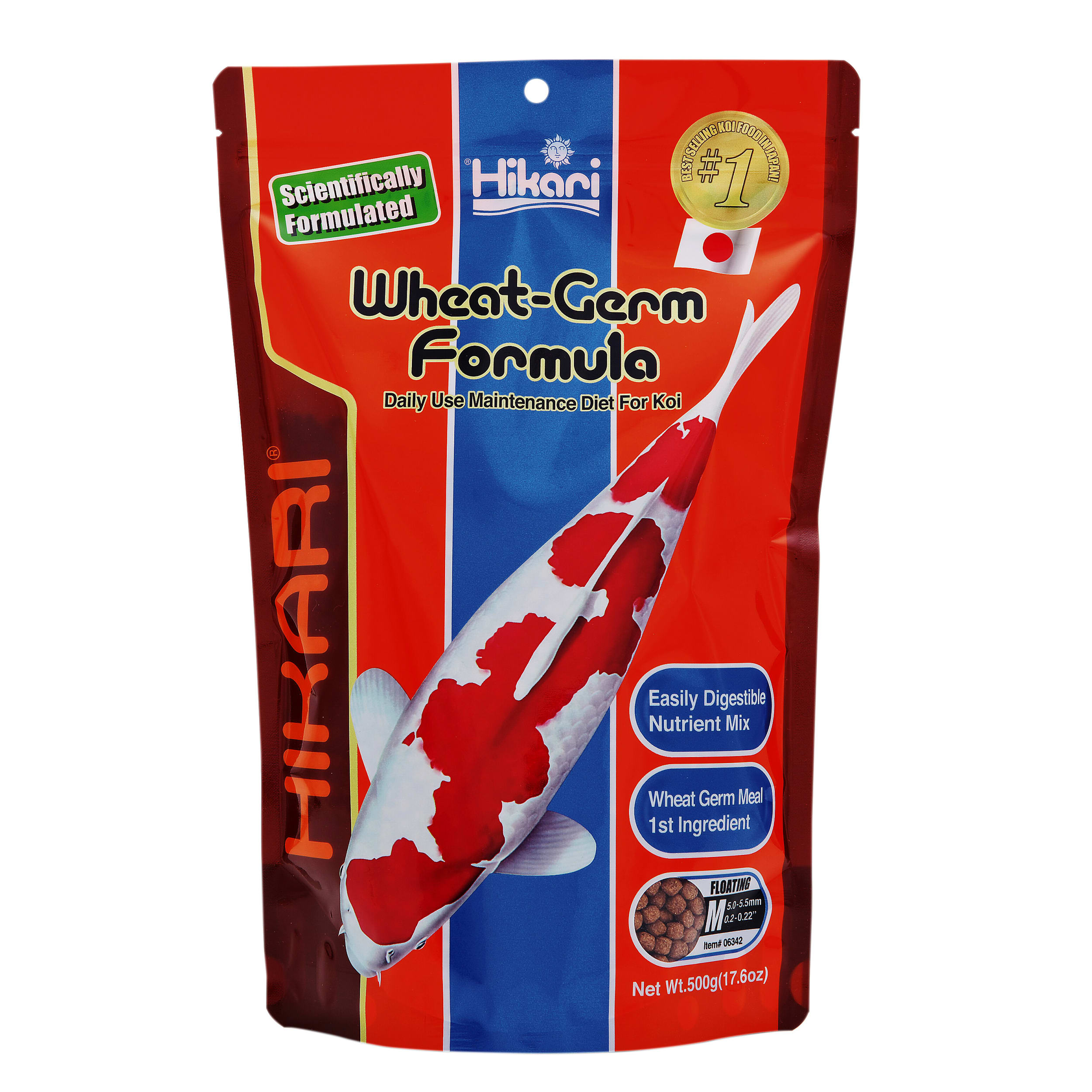Wheat-Germ Medium 500g Vijver voeding