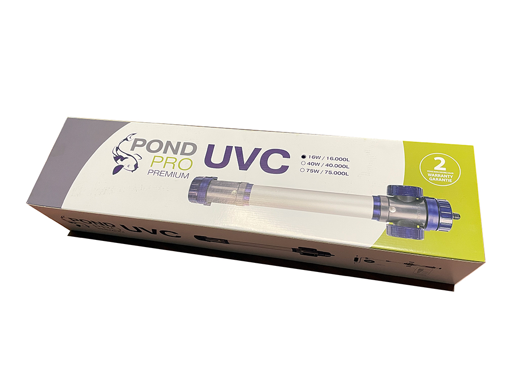 Pond Pro Premium UVC 16W - Effectieve UV-C Vijverreiniger voor Klarerend Vijverwater afbeelding