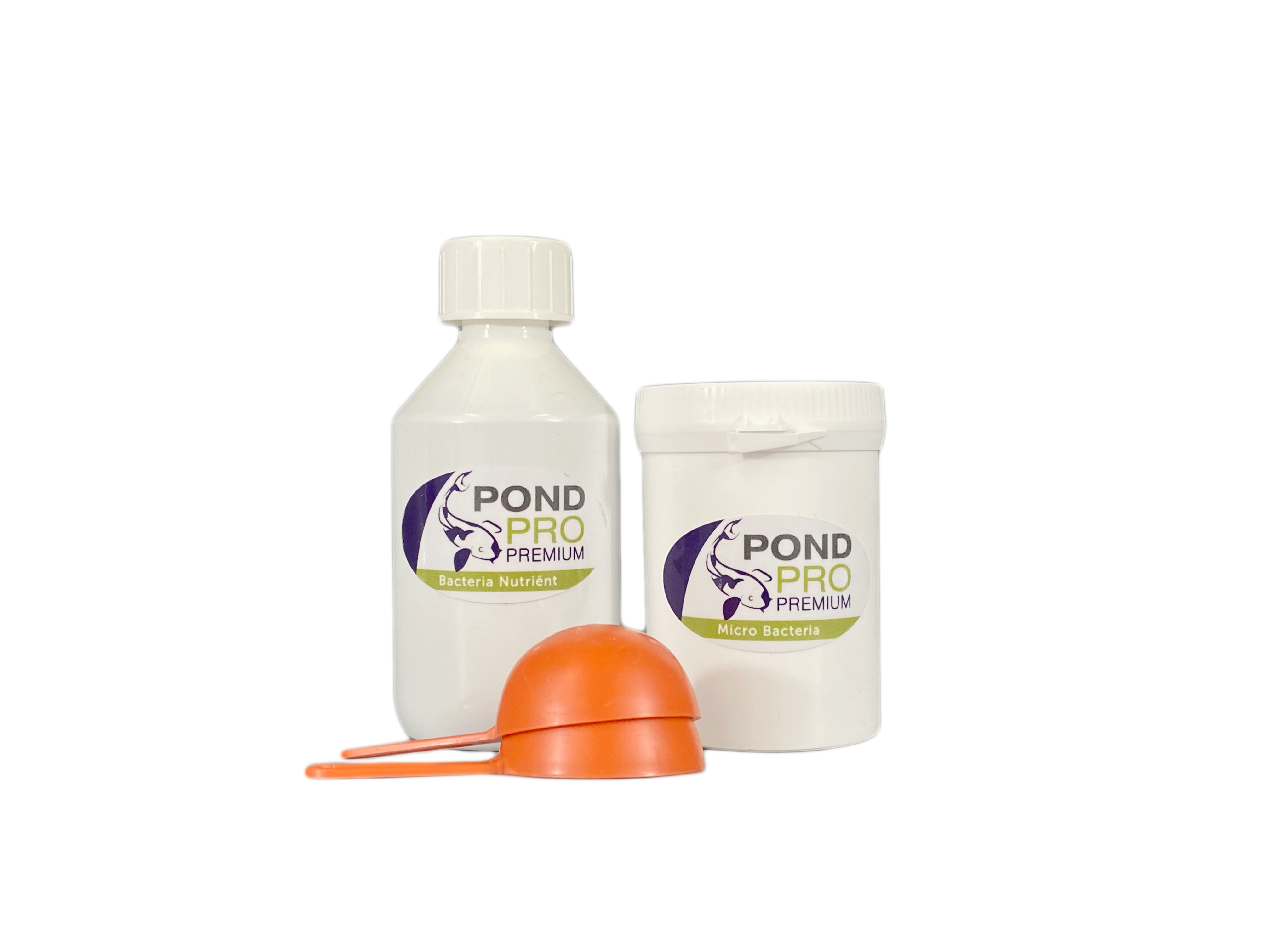 Pond Pro Premium Bactivator Refill Set - 250ml Nutriënt & 250g Micro Bacteria voor Helder Vijverwater afbeelding
