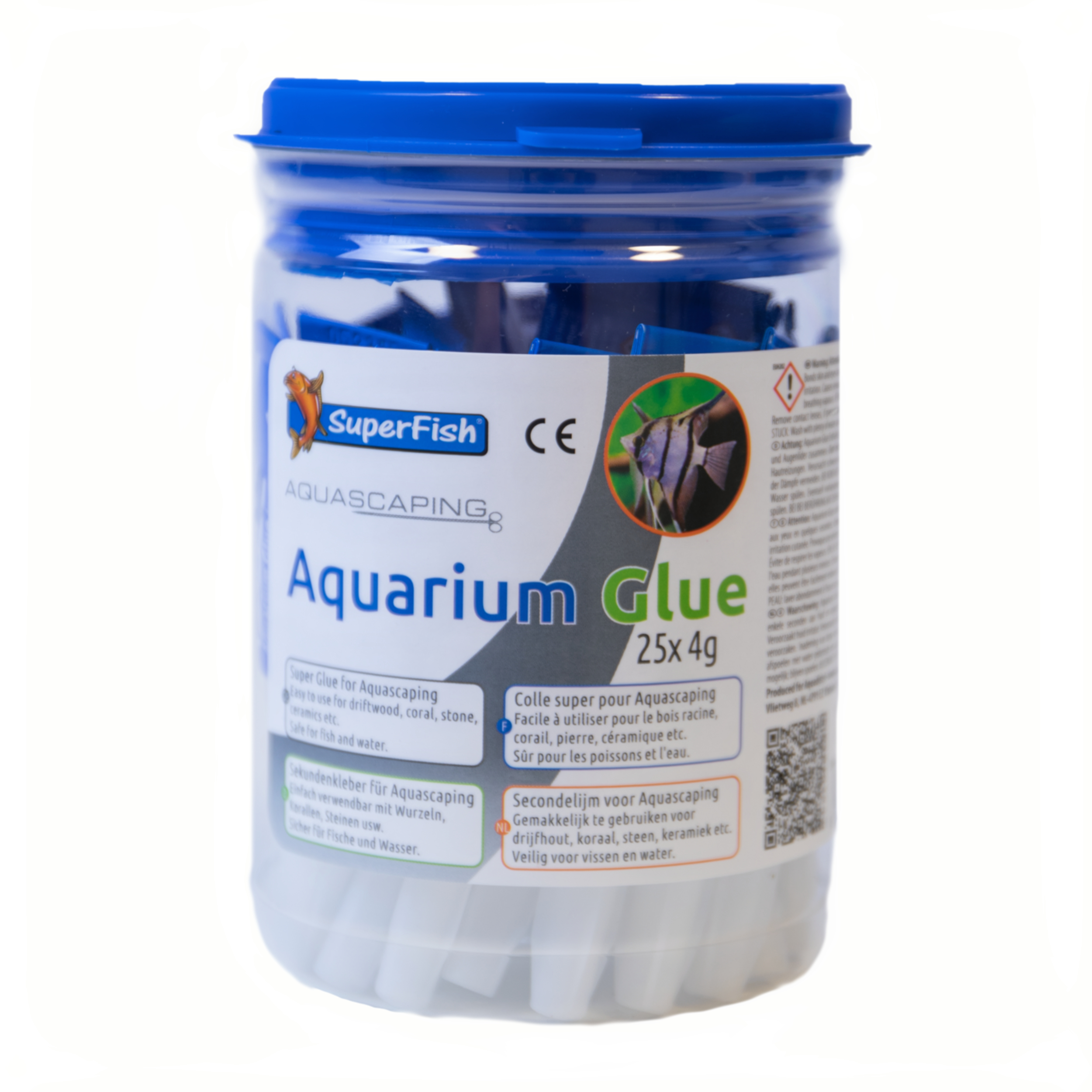 Aquariumlijm Pot 25 Stuks