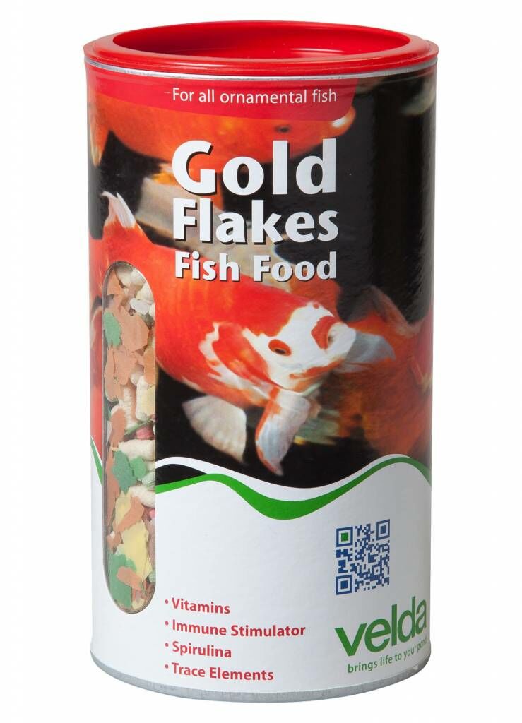 Velda Gold Flakes Fish Food 2500 Ml / 230 gram
