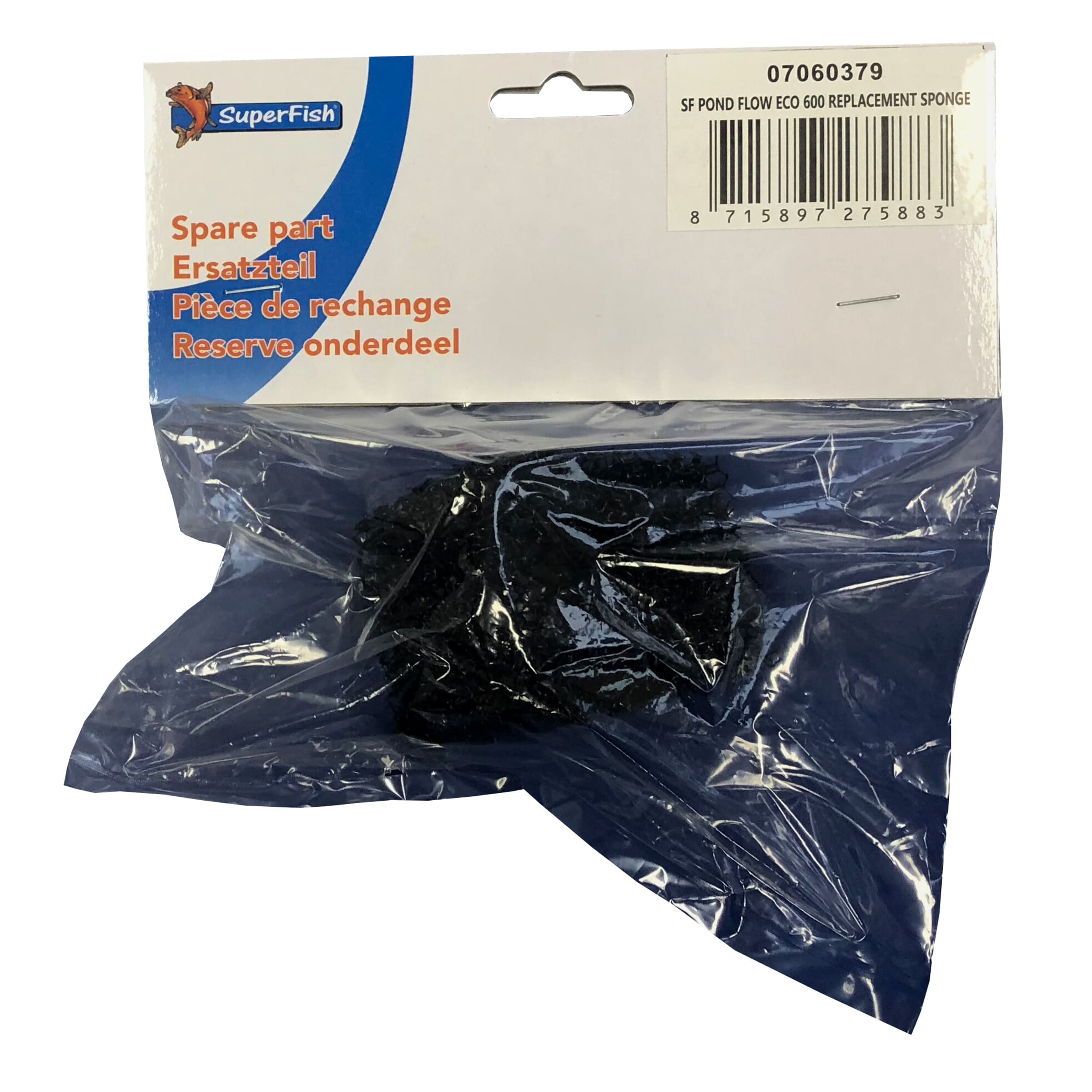 Superfish Vervangspons Pond Flow Eco 2000 - Filters - Blauw Wit