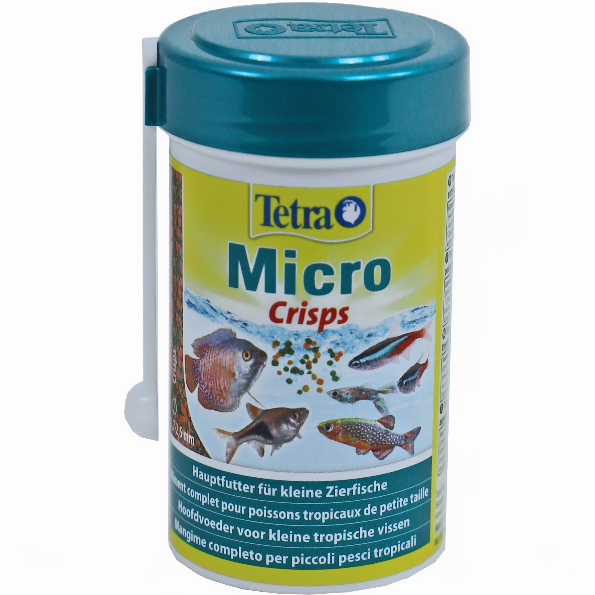 Tetra Micro Crisps Kleurversterkend Voer voor Kleine Siervissen - 100 ml Digestieve Formule afbeelding