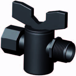 Europond Afsluitkraan ½" Buitendraad - Vijver Waterbeheer, Max 4 Bar, Weerbestendig Metaal afbeelding