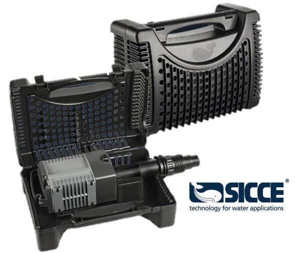 Afbeelding Sicce Eko Power 12 Vuilwaterpomp voor filters en watervallen door A2koi.nl