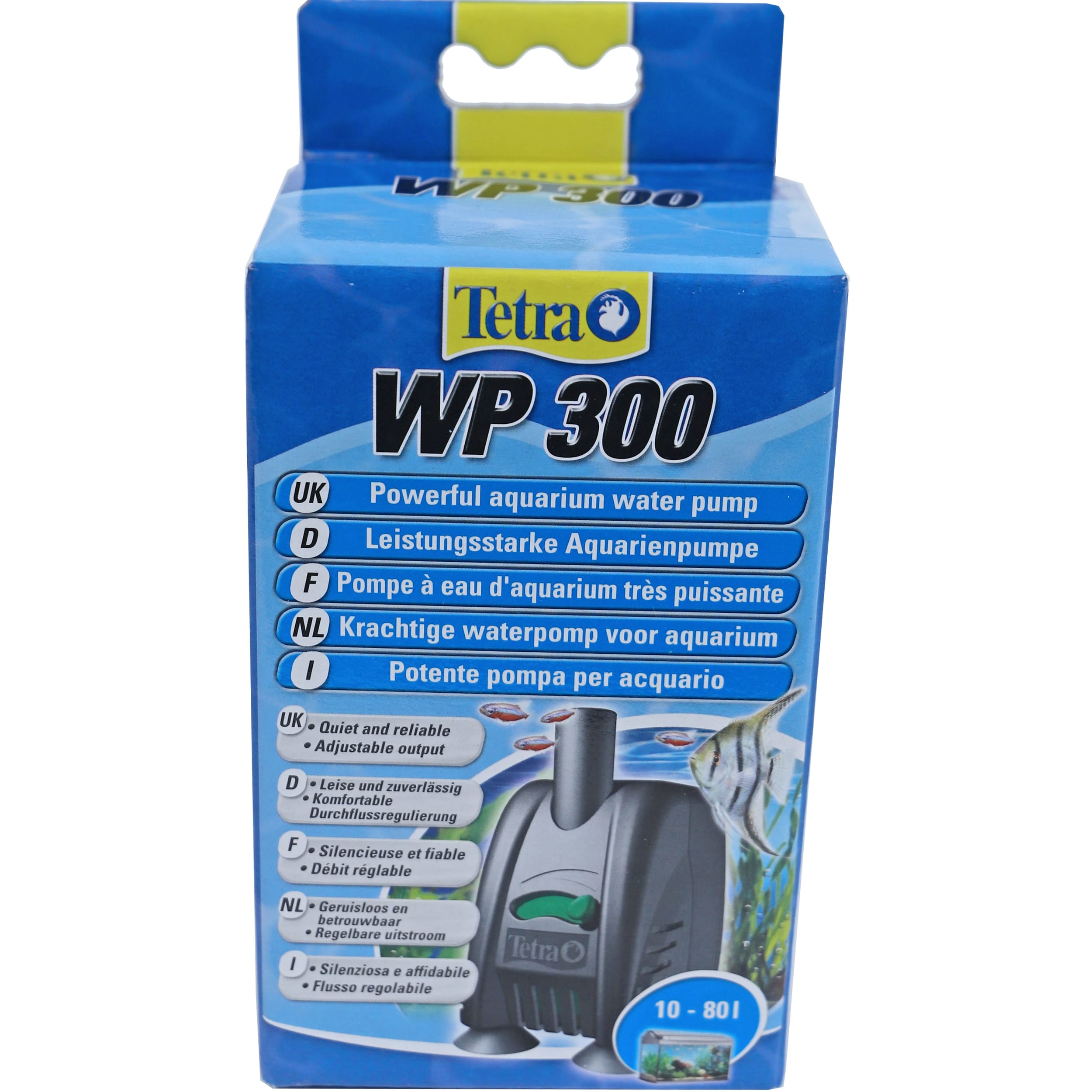 Tetra WP 300 Circulatie Pomp voor Aquaria 10-80L - Stil & Regelbaar voor Optimale Waterstroming afbeelding