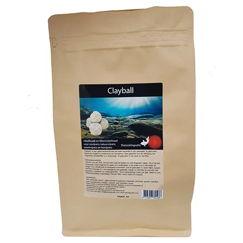 Natural Aquatic Clayball - Gefermenteerde Kleibal, Helder Vijverwater, 30.000L/6m2 - 3pk afbeelding