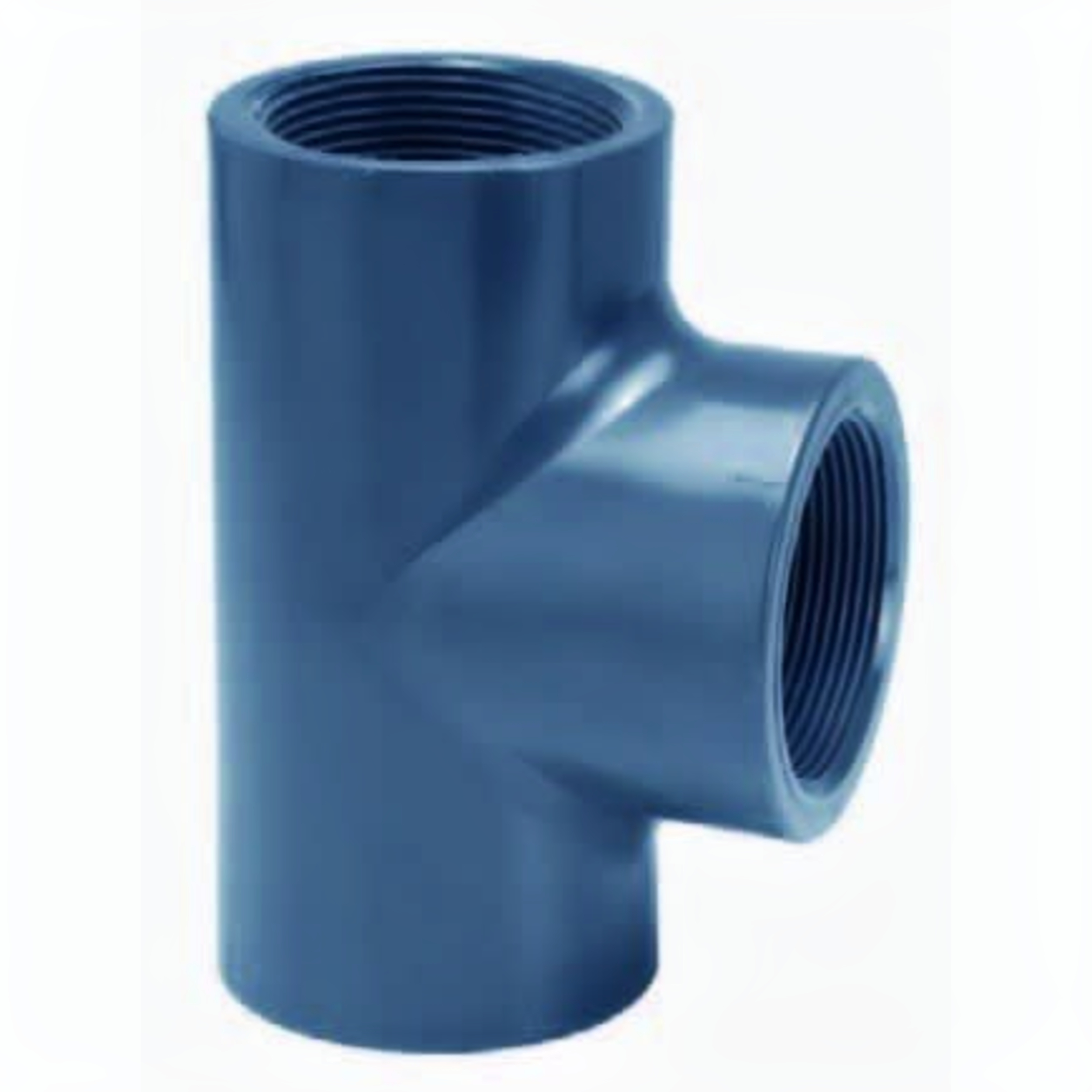 Effast T-Stuk 90° Binnendraad 2" - Betrouwbaar PVC voor Vijver & Irrigatie Systemen afbeelding