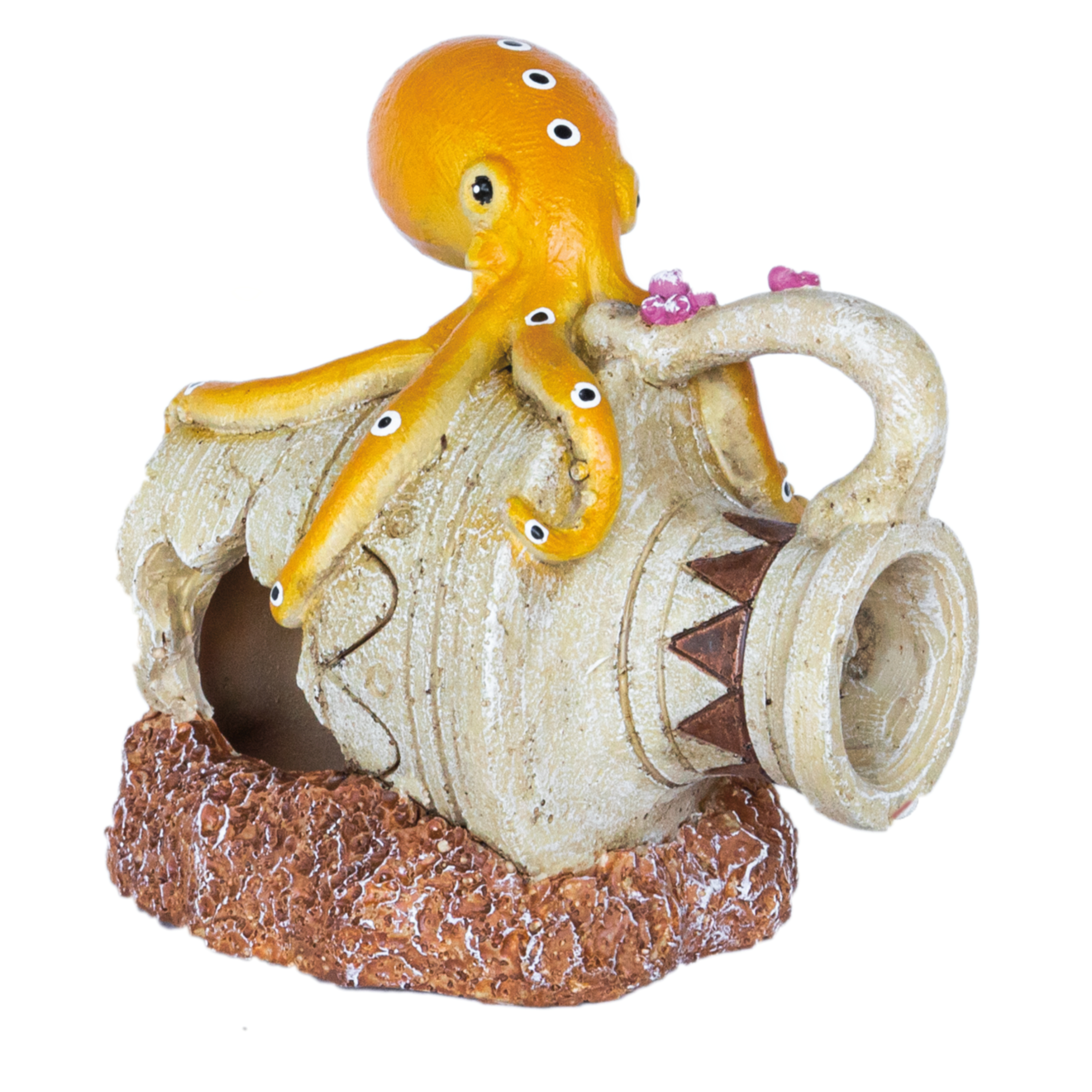 Superfish Deco Jar Octopus - Aquarium - Ornament - 10x16x14 cm
