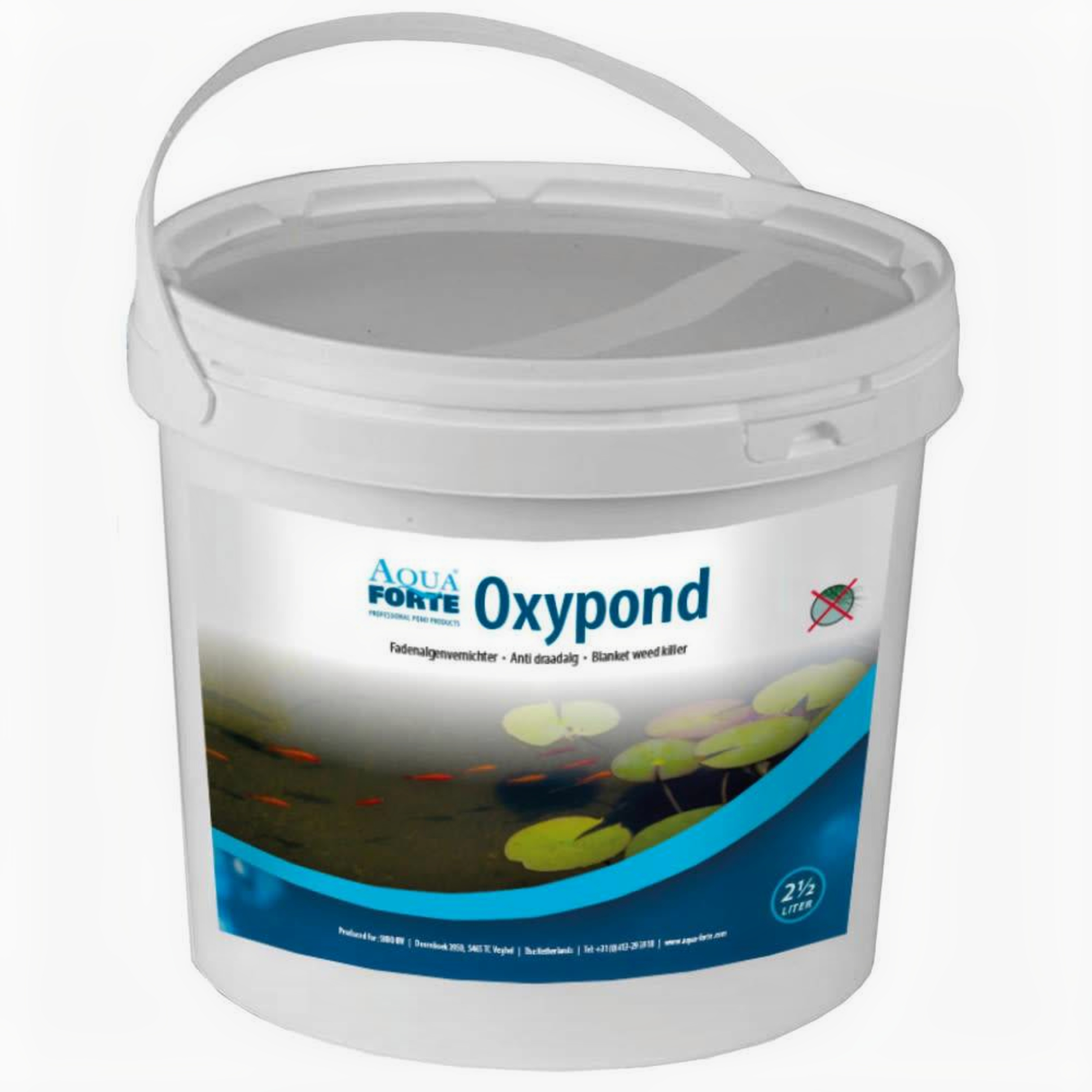 Aquaforte OxyPond Zuurstofbehandeling voor Vijvers - Verhoogt O2 in 30.000L Water, 5kg afbeelding