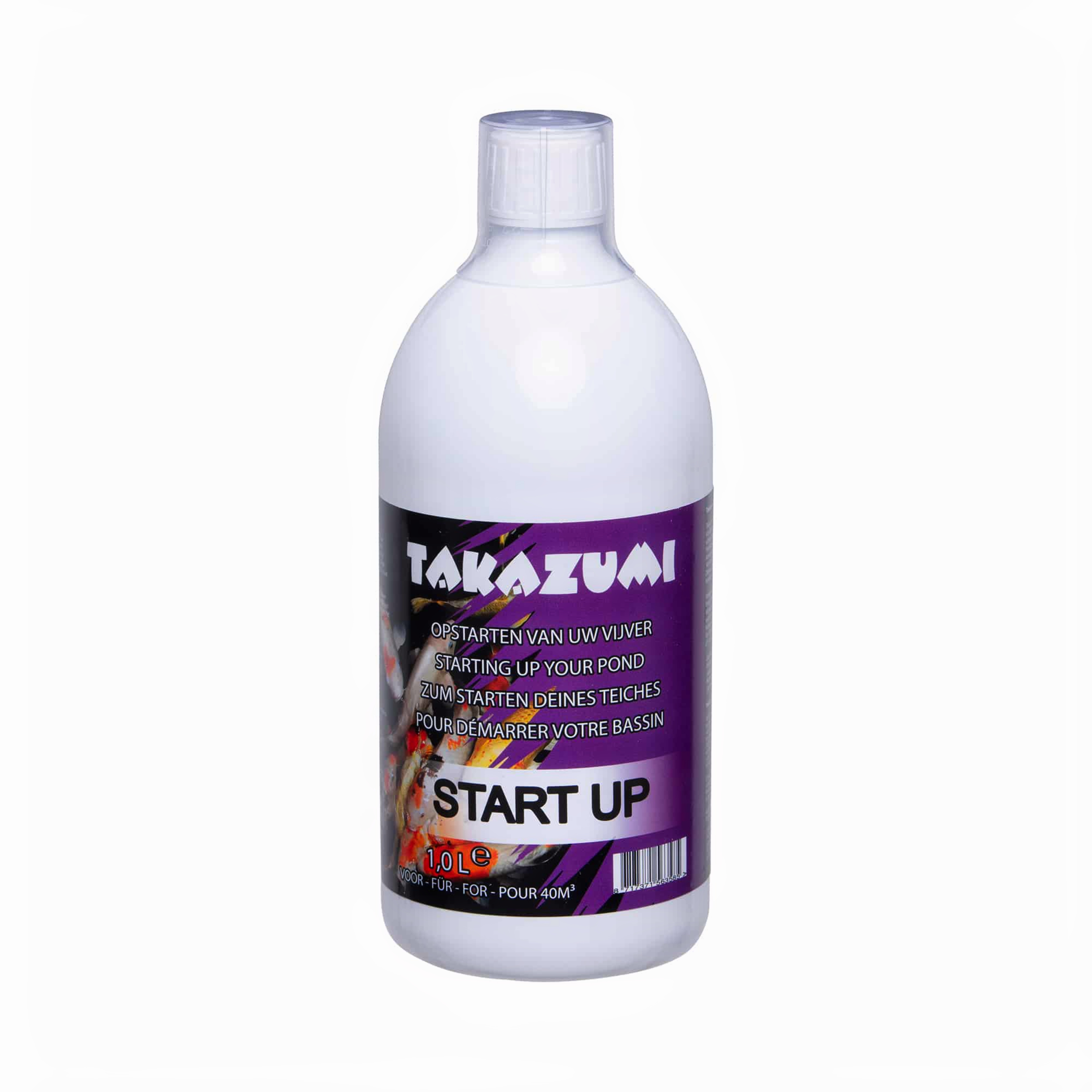 Takazumi Start Up 500ml - Essentiële Vijverbacteriën & Enzymen voor een Gezonde Vijverstart afbeelding
