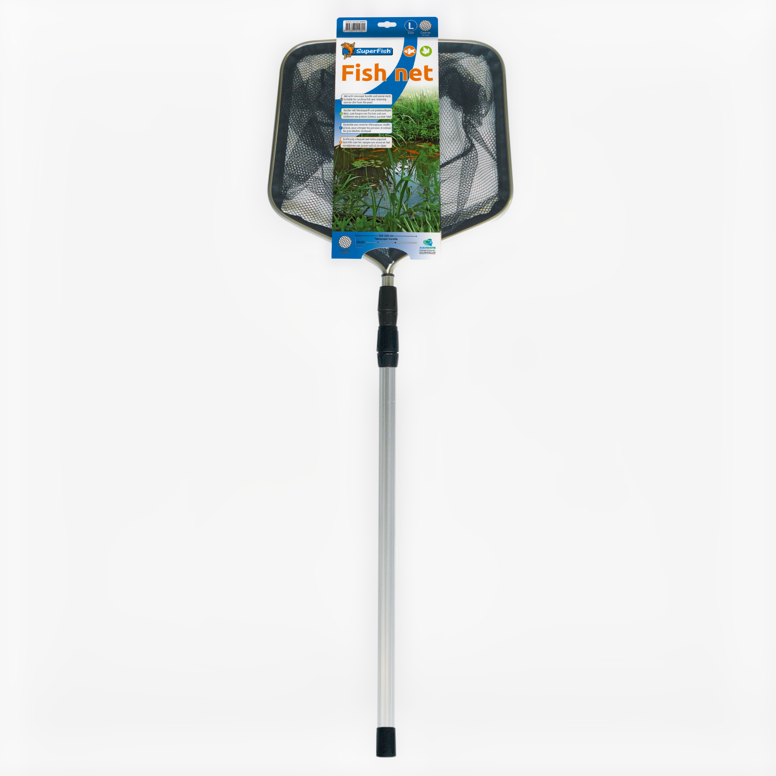 Superfish Vijverschepnet Large - Overige - 38x35x220 cm