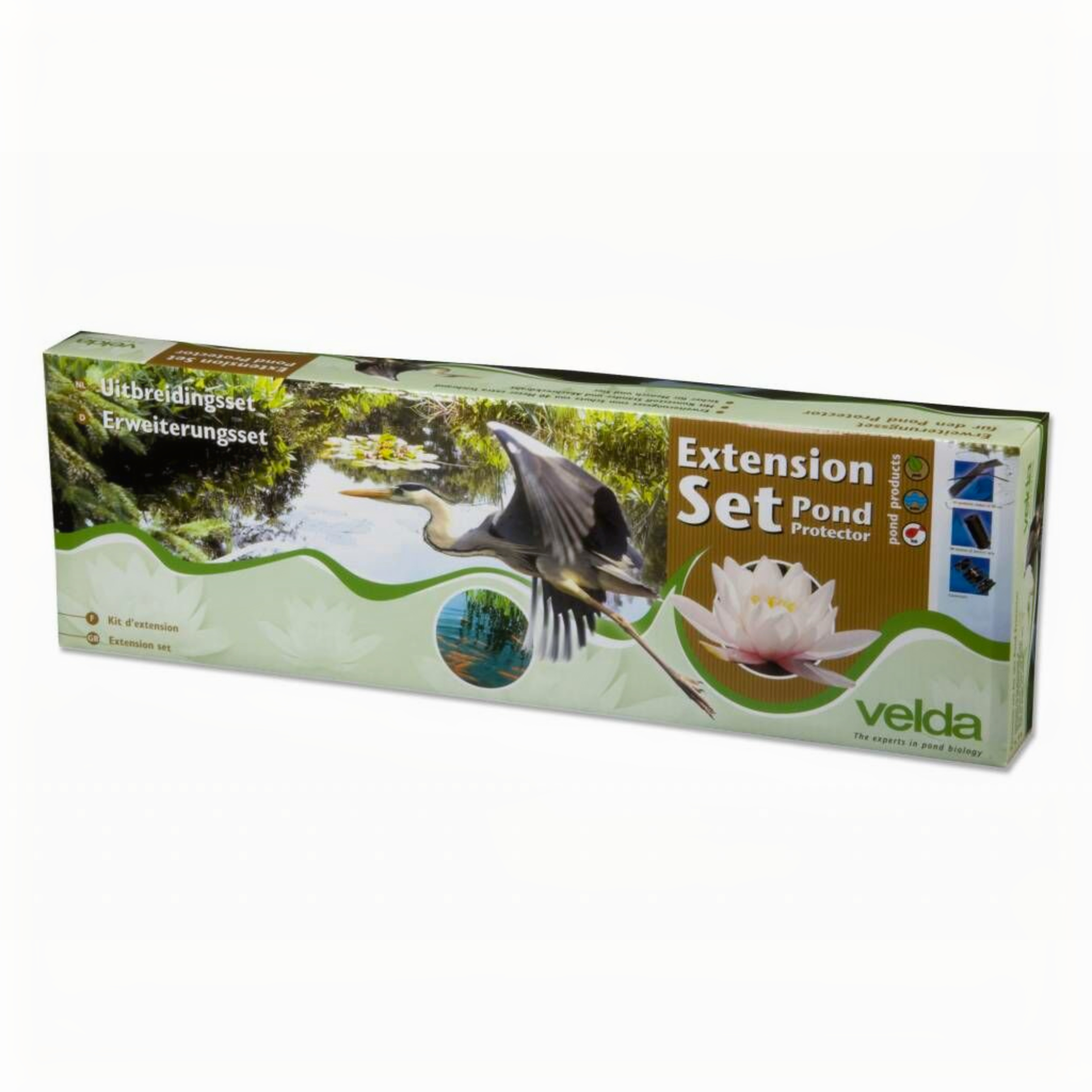 Velda Pond Protector Uitbreidingsset - 80m Extra Vijverrand Beveiliging tegen Reigers & Katten afbeelding