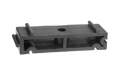 Vulblokje voor 25mm VDL Buisklemmen - Stevige Kunststof, Universele Fit, Toolvrije Montage afbeelding