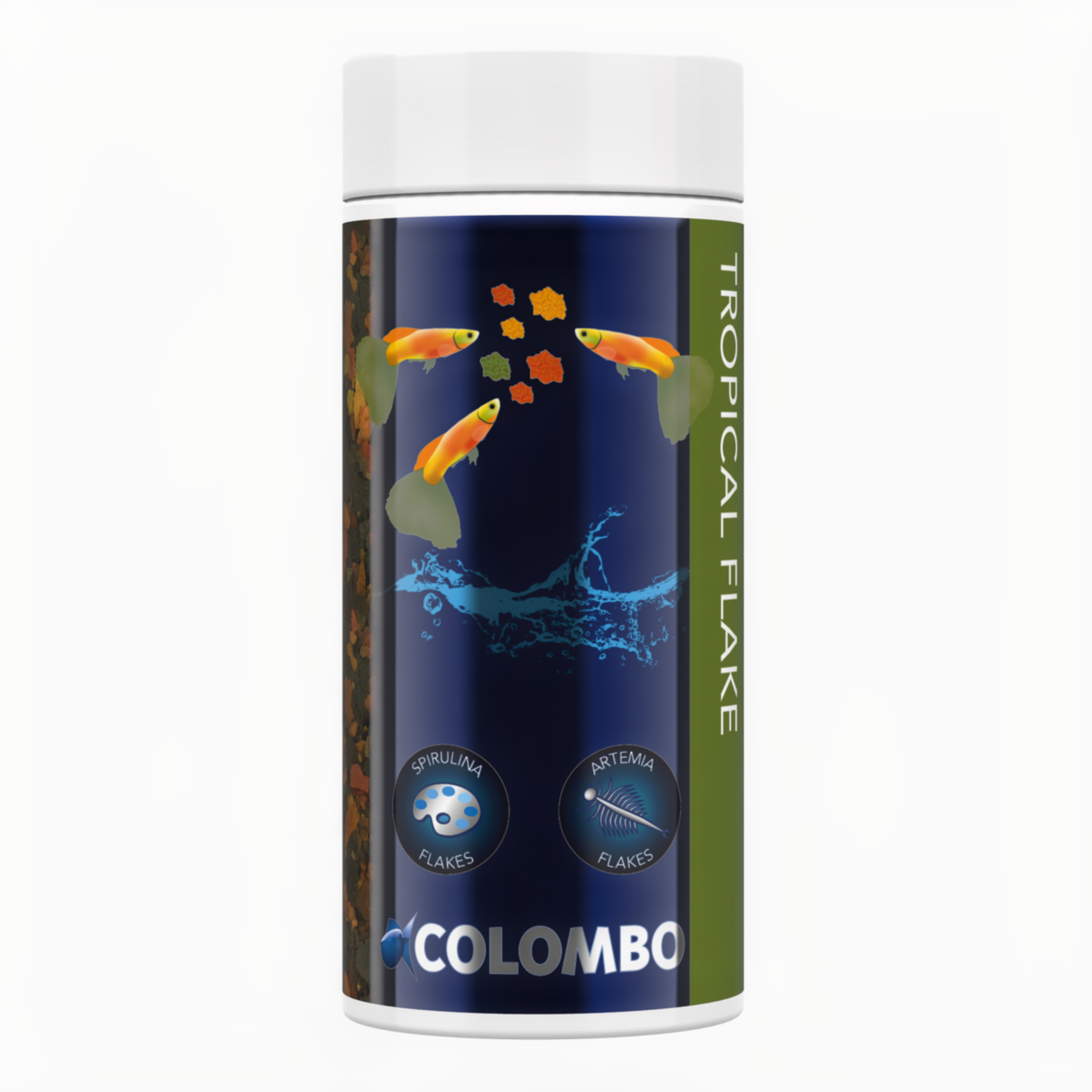 Colombo Tropical Vlokken 250ml - Compleet Voer voor Alle Tropische Vissen, Bevordert Helder Water afbeelding